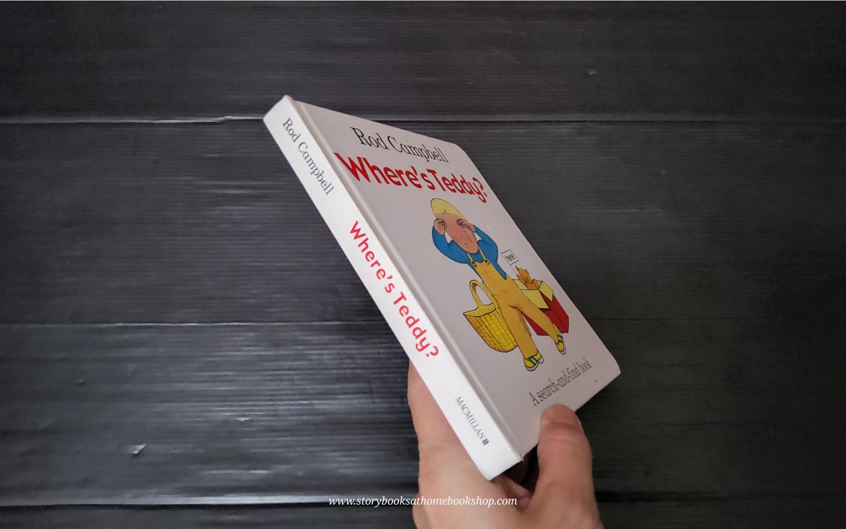 BOARD BOOK** 🍅🍅WHERE'S TEDDY? BY ROD CAMPBELL