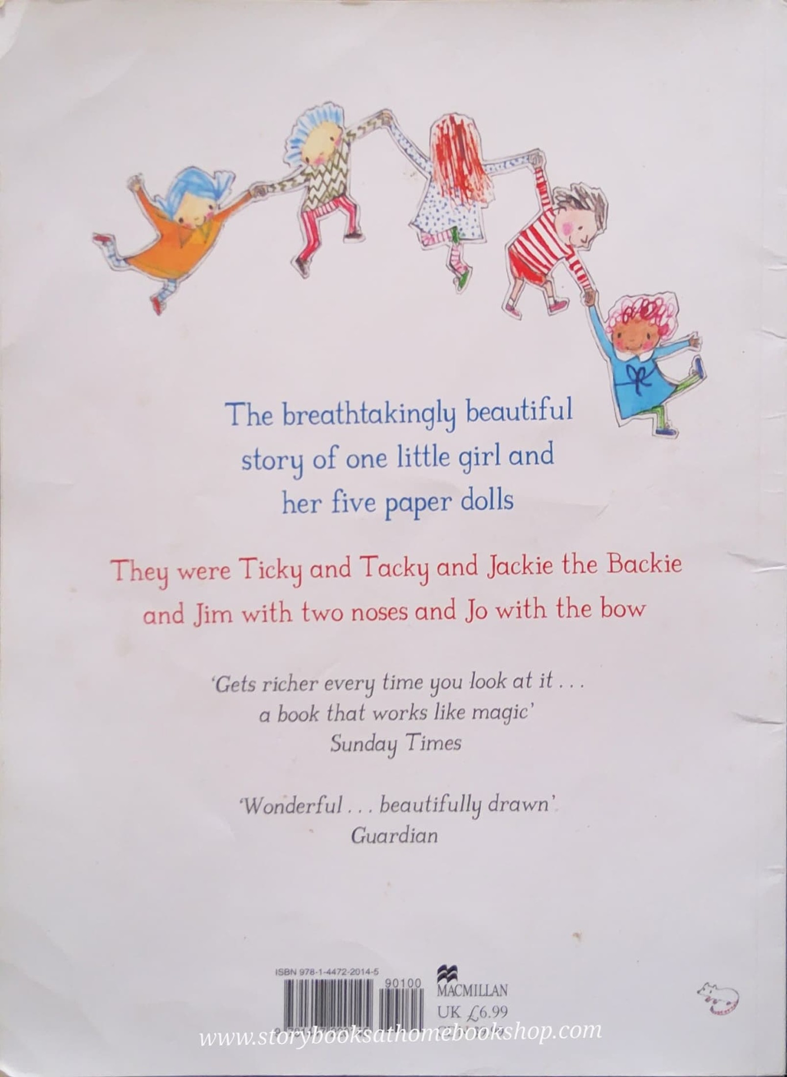 หนังสือนิทานปกอ่อน** 🍅🍓THE PAPER DOLLS BY JULIA DONALDSON AND REBECCA COBB