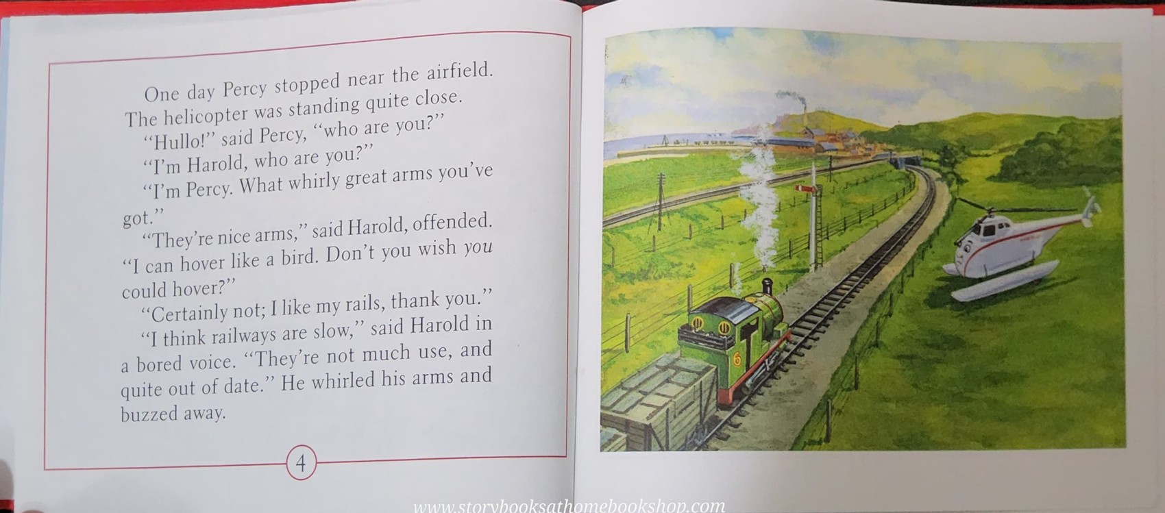 หนังสือนิทานปกแข็ง** 🍅🍅PERCY AND HAROLD THE REV.W.AWDRY