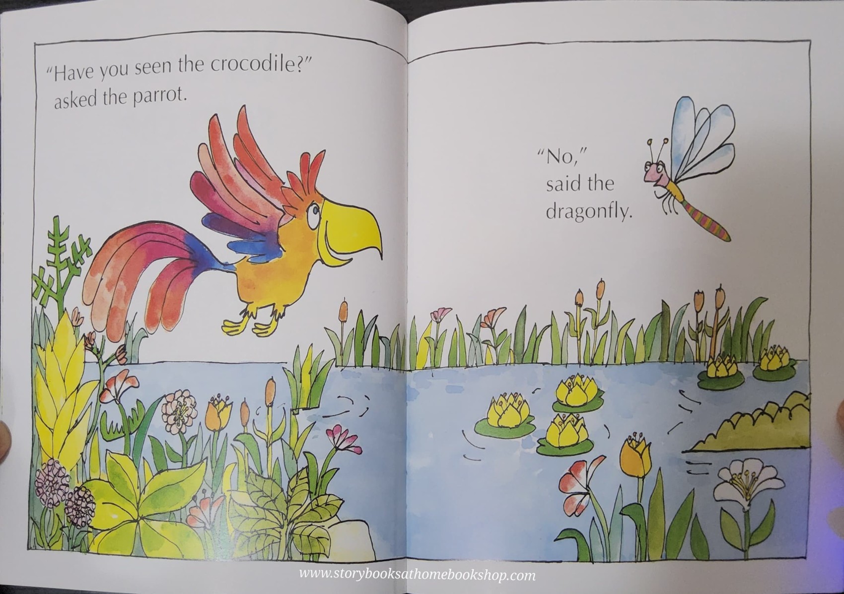 หนังสือนิทานปกอ่อน** 🍅🍓HAVE YOU SEEN THE CROCODILE? BY COLIN WEST