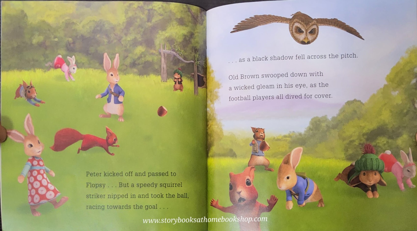 หนังสือนิทานปกอ่อน ** 🍅🍓PETER RABBIT:FOOTBALL FEVER!