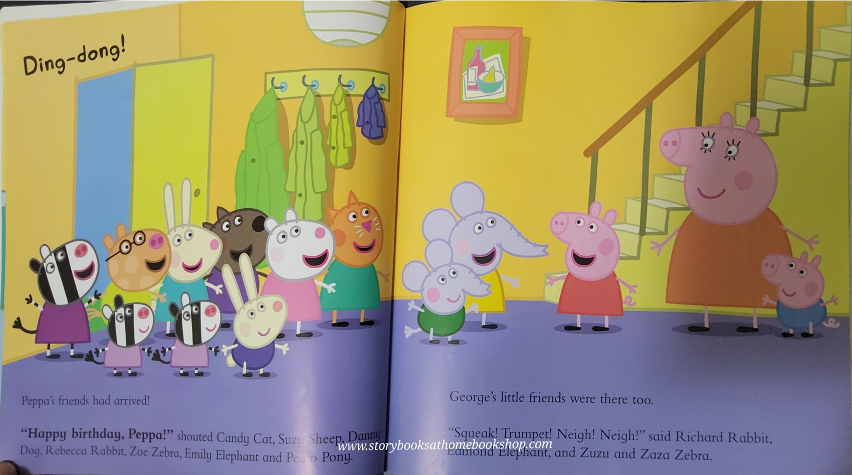 หนังสือนิทานปกอ่อน ** 🍅🍓PEPPA PIG HAPPY BIRTHDAY PEPPA!