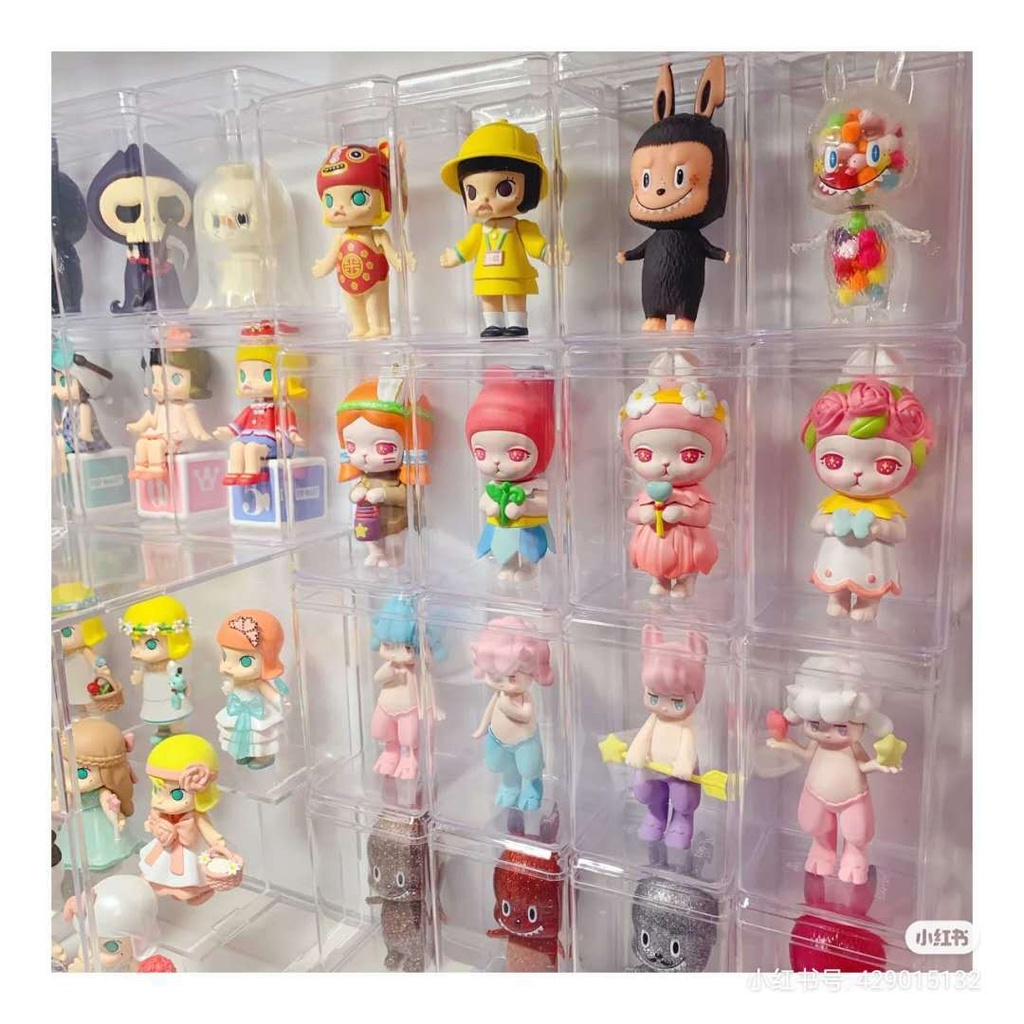 กล่องใส่โมเดล ชั้นวางโมเดล กล่องตุ๊กตา กล่องอะคริลิค กล่องใส กล่องโชว์โมเดล Model Box Figure Box Display box