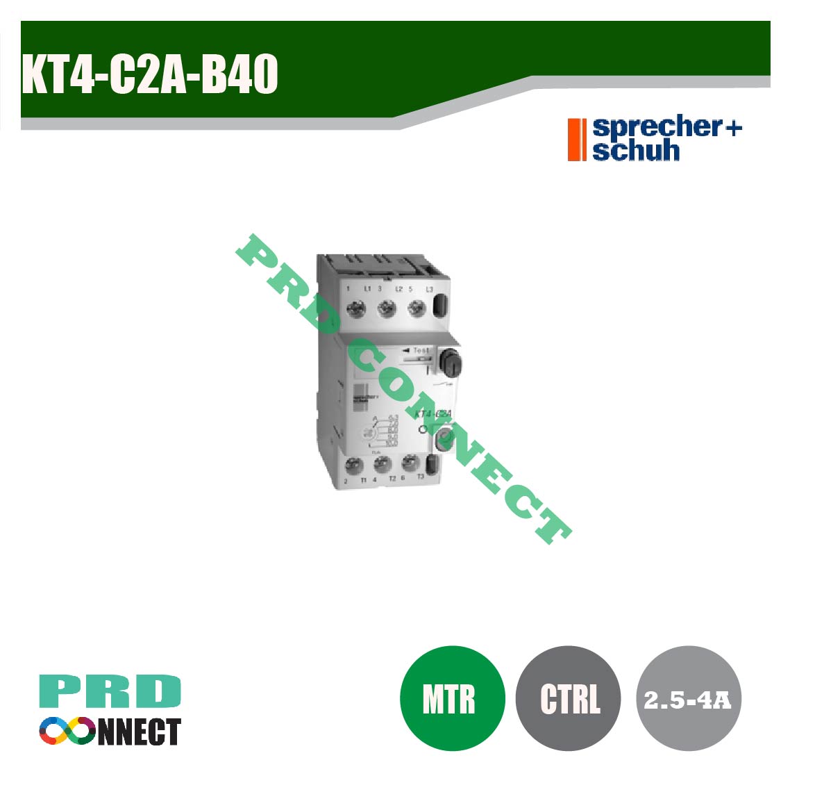 KT4-C2A-B40, Sprecher + Schuh