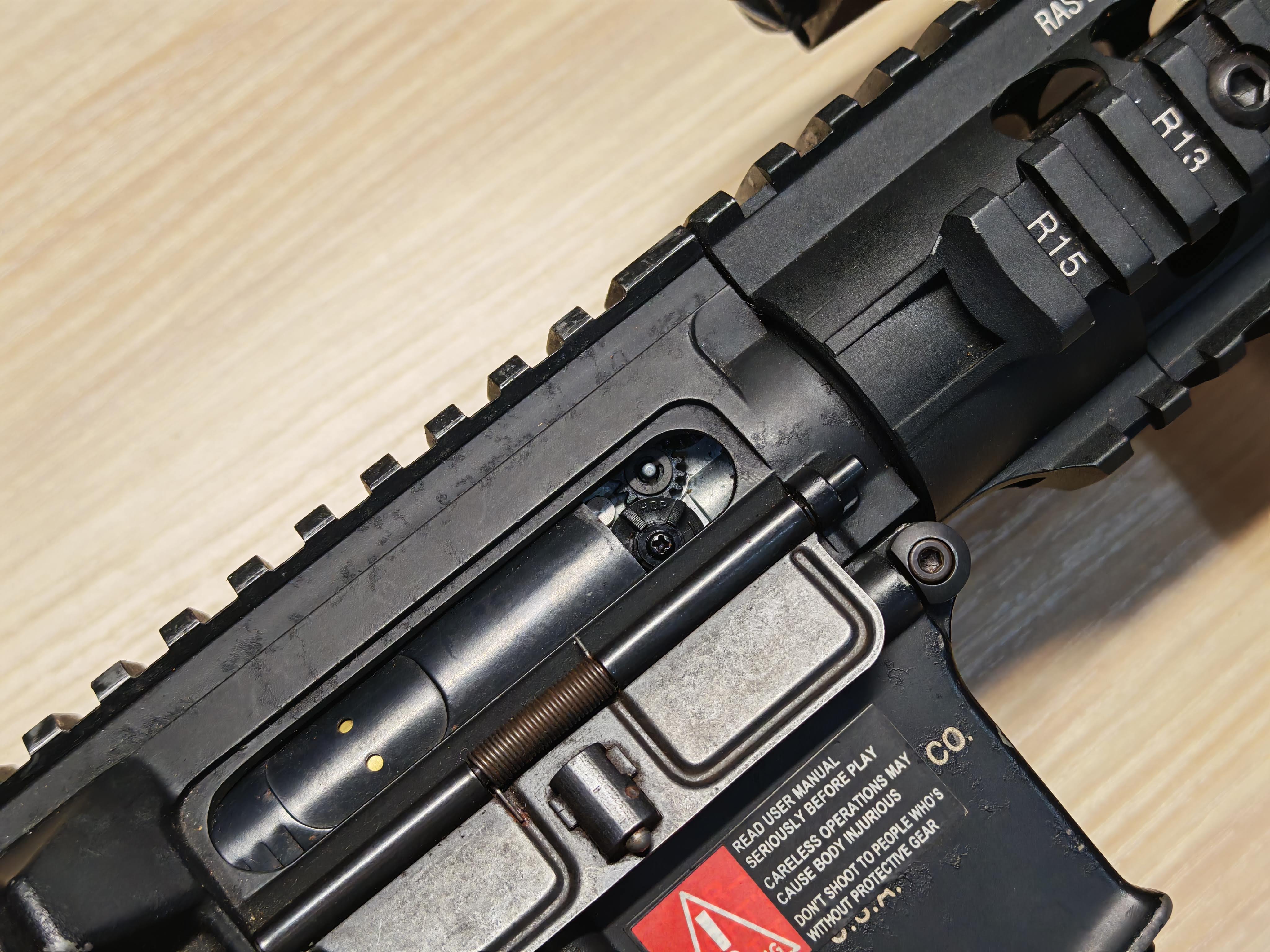 Golden Eagle M4 ติดบอร์ด BR แต่งเกียร์ มอเตอร์แต่ง เรทบอลสูง โลหะทั้งตัว AEG BB Gun บีบีกัน Airsoft Gun ปืนอัดลม ปืนยาวไฟฟ้า มือสอง