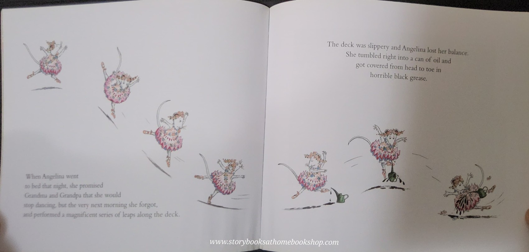 หนังสือนิทานปกอ่อน** 🍅ANGELINA, STAR OF THE SHOW