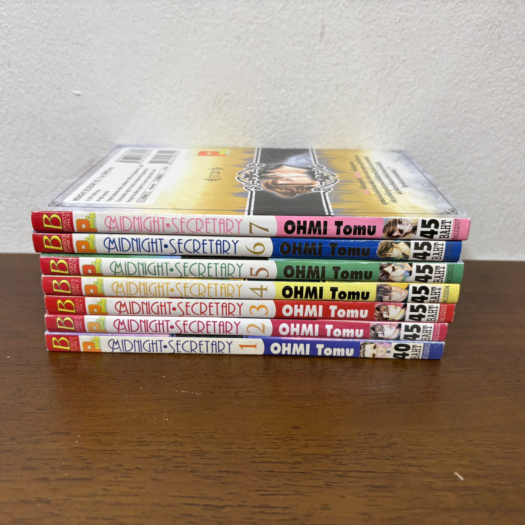 [MANGA] Midnight Secretary เล่ม 1-7 จบ ครบชุด ... (มือสอง) OHMI TOMU การ์ตูน มังงะ