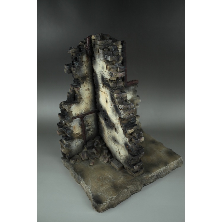 Diorama 1/6 งานฉากไดโอราม่า ฉากซากกำแพงสูง32CM งานผ้า 1/6 12นิ้ว