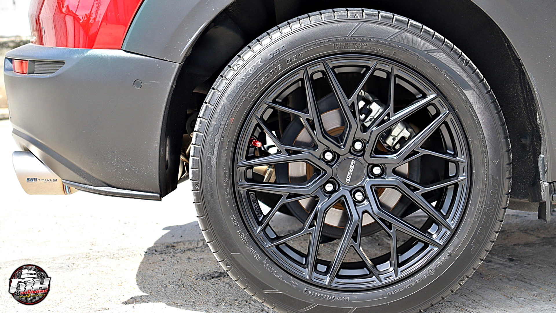 MAZDA CX-30 เปลี่ยนล้อแม็กซ์ LENSO JAGER-VENTUS ขอบ18นิ้ว