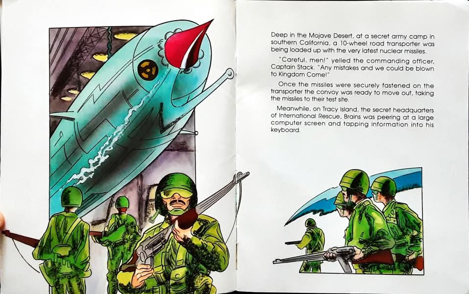 หนังสือนิทานปกอ่อน** 🍅🍓THUNDERBIRDS TO THE RESCUE