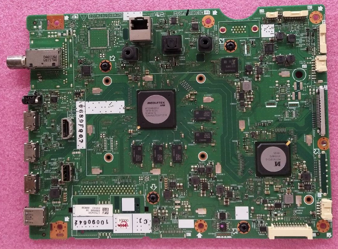 Main Board SHARP (เมนบอร์ด ชาร์ป) ของแท้ถอดจากเครื่อง ใช้กับรุ่น LC-60UA6800X พาร์ทบอร์ด QPWBXG762WJZZ