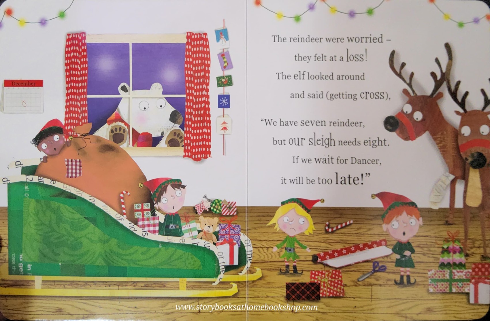BOARD BOOK** 🍅🍅THE POLAR BEAR WHO SAVED CHRISTMAS