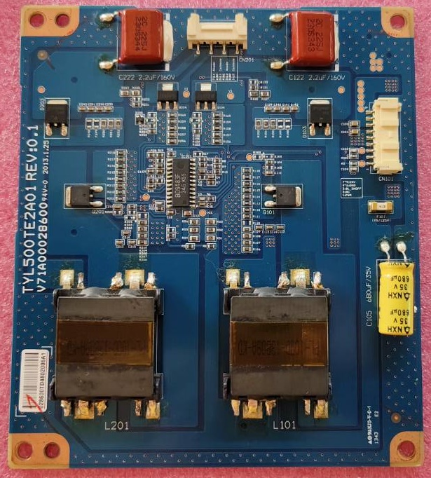 ไดร์ LED TOSHIBA TOSHIBA อะไหล่แท้/ของถอด ใช้กับรุ่น 50L4300VT 50L2300VT 50Lxxxx พาร์ทบอร์ด V71A00028600