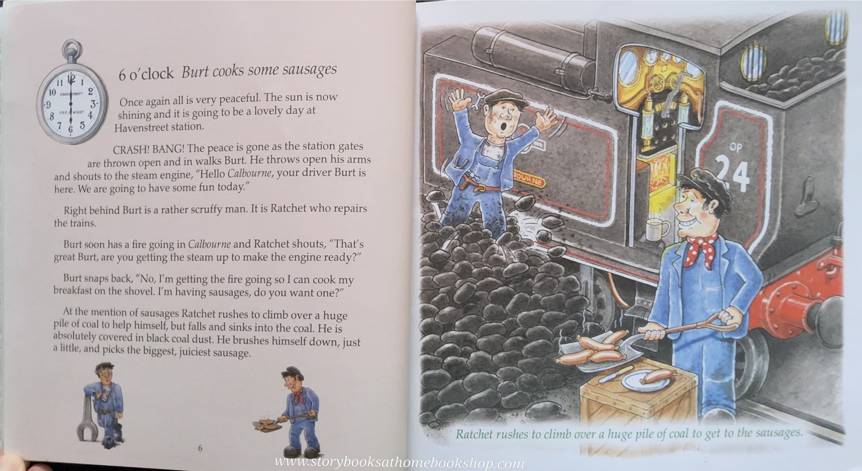 หนังสือนิทานปกอ่อน** 🍅THE RAILWAY FOLK:AN EVENFUL DAY AT HAVENSTREET