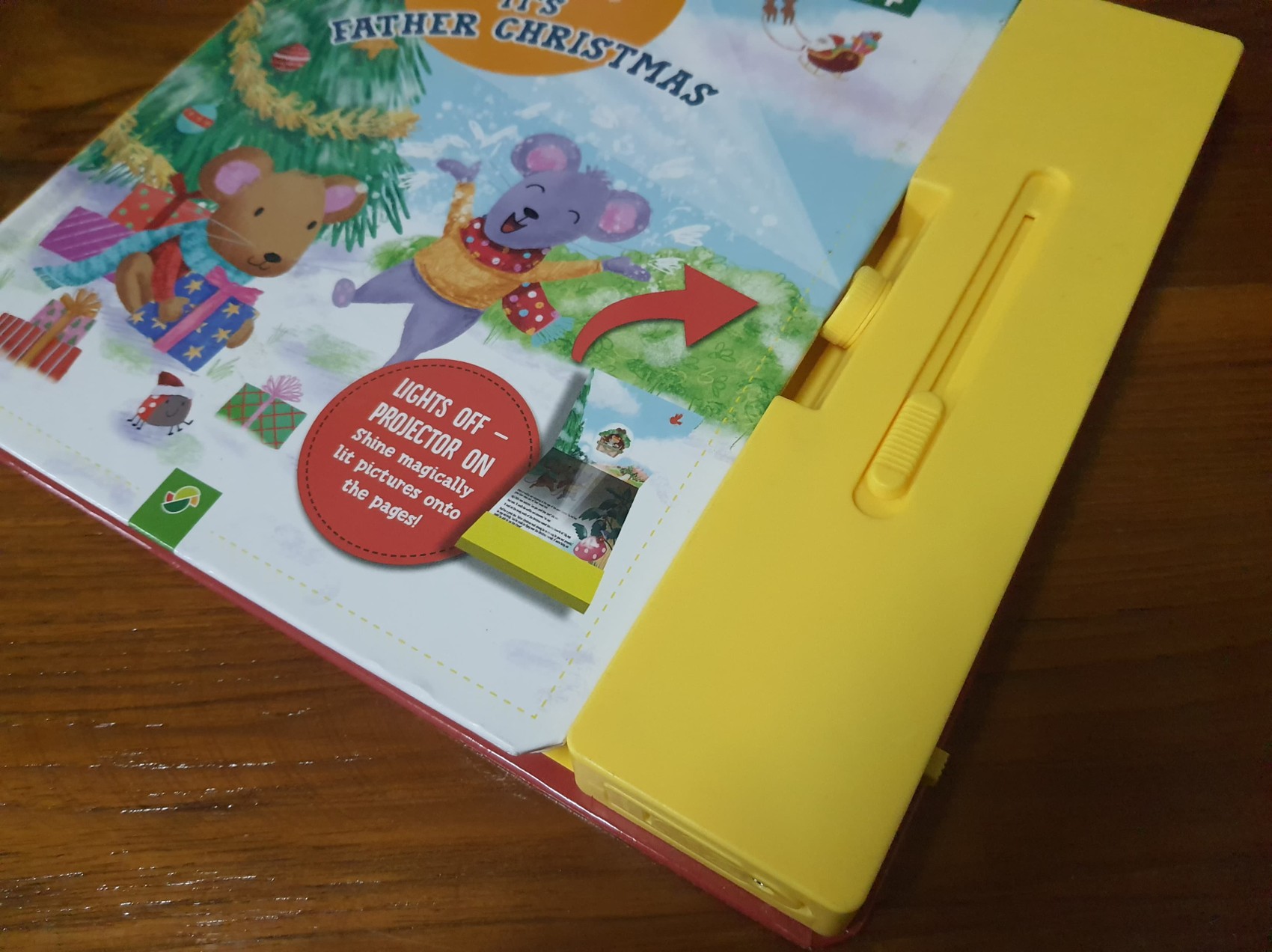 PROJECTOR BOOK** 🍅🍅MY PROJECTOR BOOK LOOK! IT'S FATHER CHRISTMAS