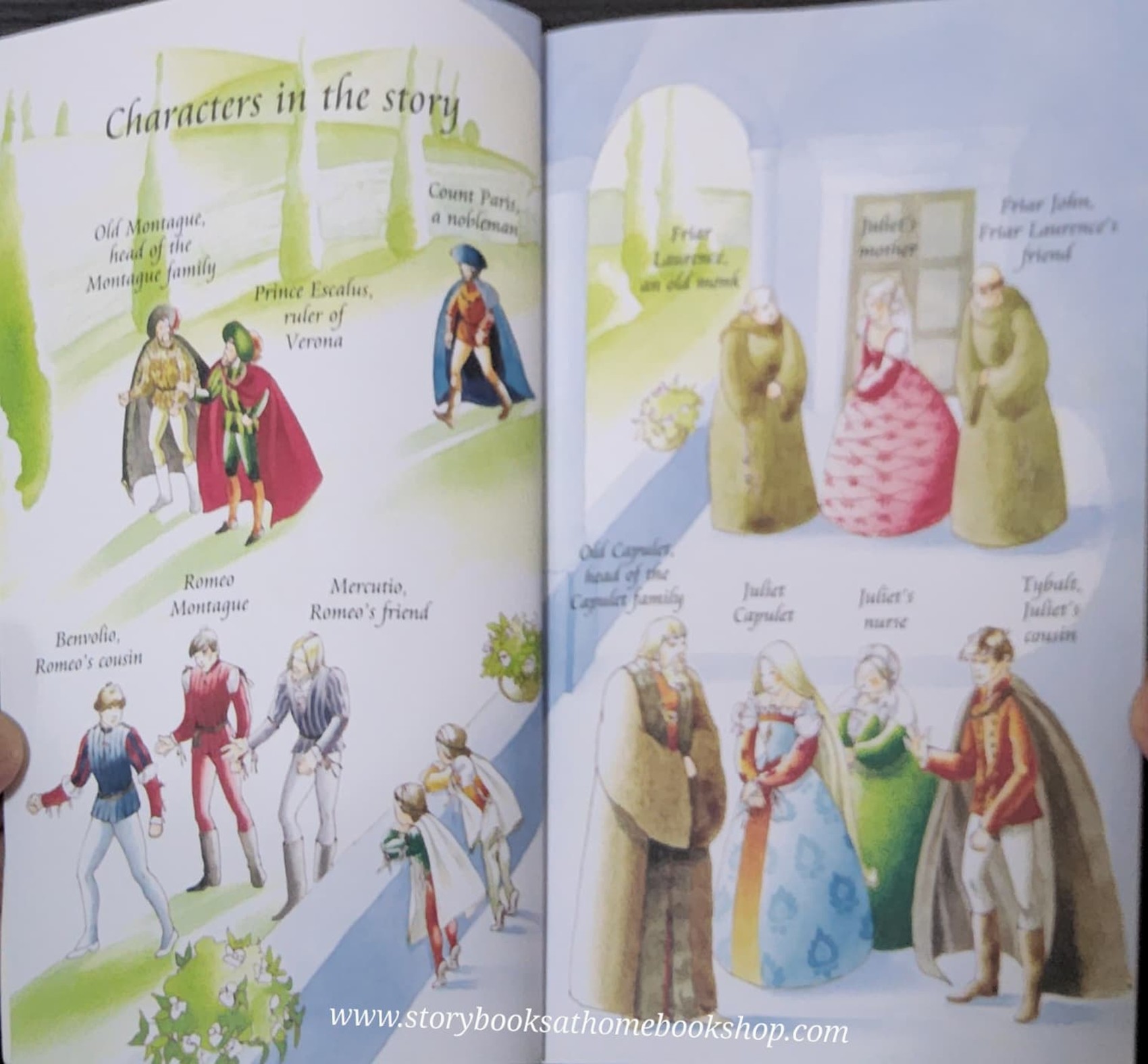 หนังสือนิทานปกอ่อน** 🍅🍓USBORNE YOUNG READING: ROMEO&JULIET