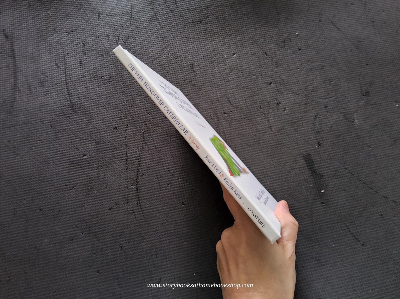 หนังสือนิทานปกแข็ง** 🍅🍓THE VERY HUNGOVER CATERPILLAR A PARODY BY JOSIE LLOYD&EMLYN REES