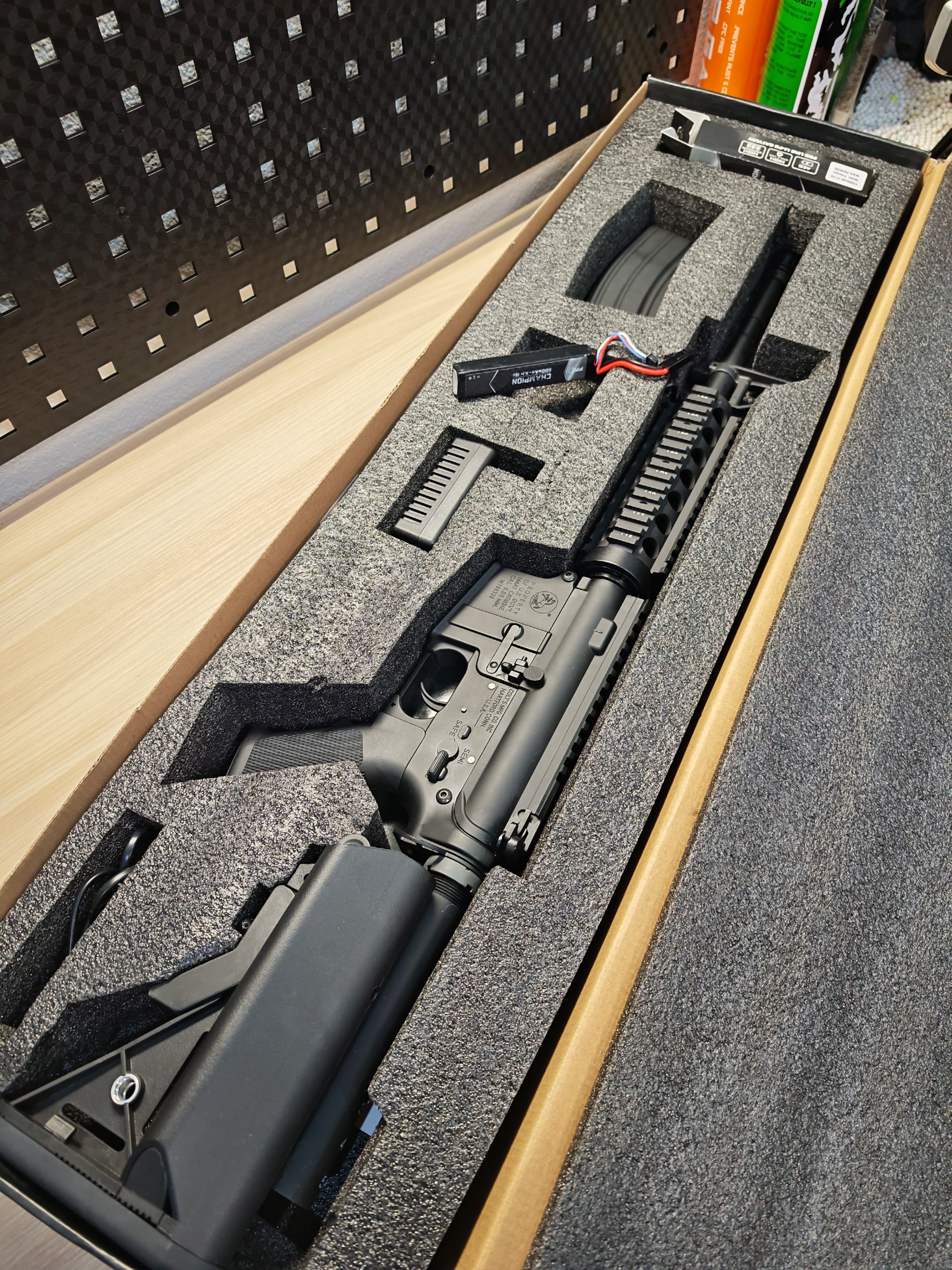 E&C 308 S2 M4 RIS AEG พร้อมเล่น ตัวใหม่ AEG BB Gun บีบีกัน Airsoft Gun ปืนอัดลม ปืนยาวไฟฟ้า มือสอง