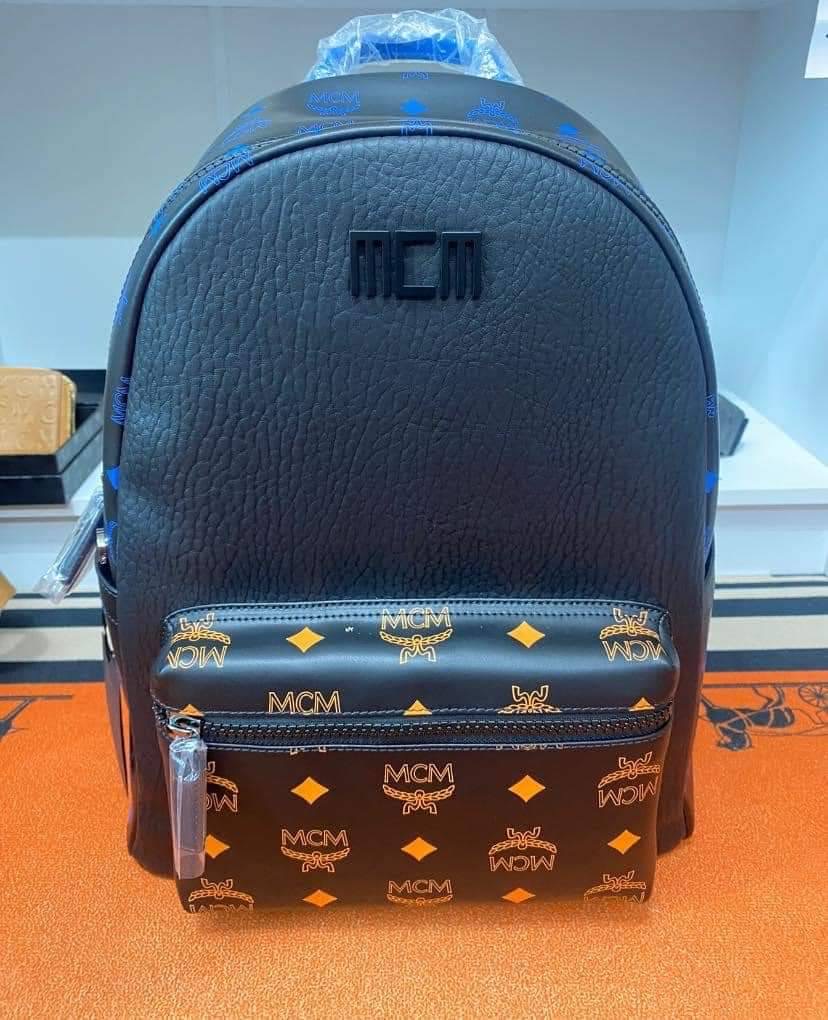 New mcm medium backpack