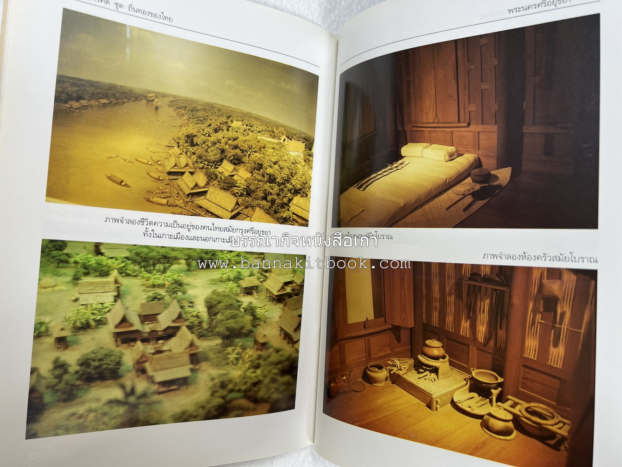 พระนครศรีอยุธยา สารคดีชุดถิ่นทองของไทย โดย : สมัย สุทธิธรรม.