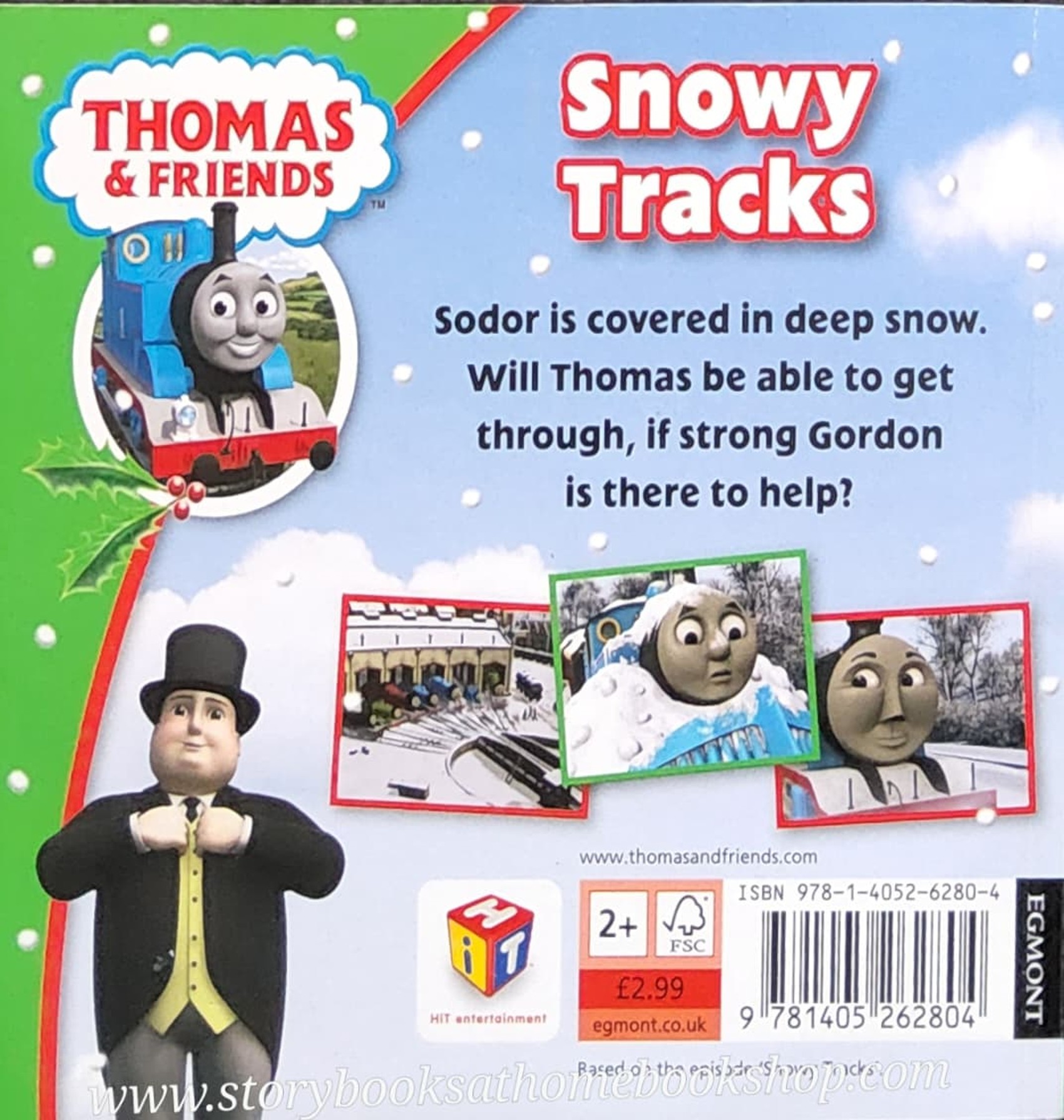 SMALL BOOK** **หนังสือนิทานปกอ่อน** 🍅🍓THOMAS&FRIENDS: SNOWY TRACKS