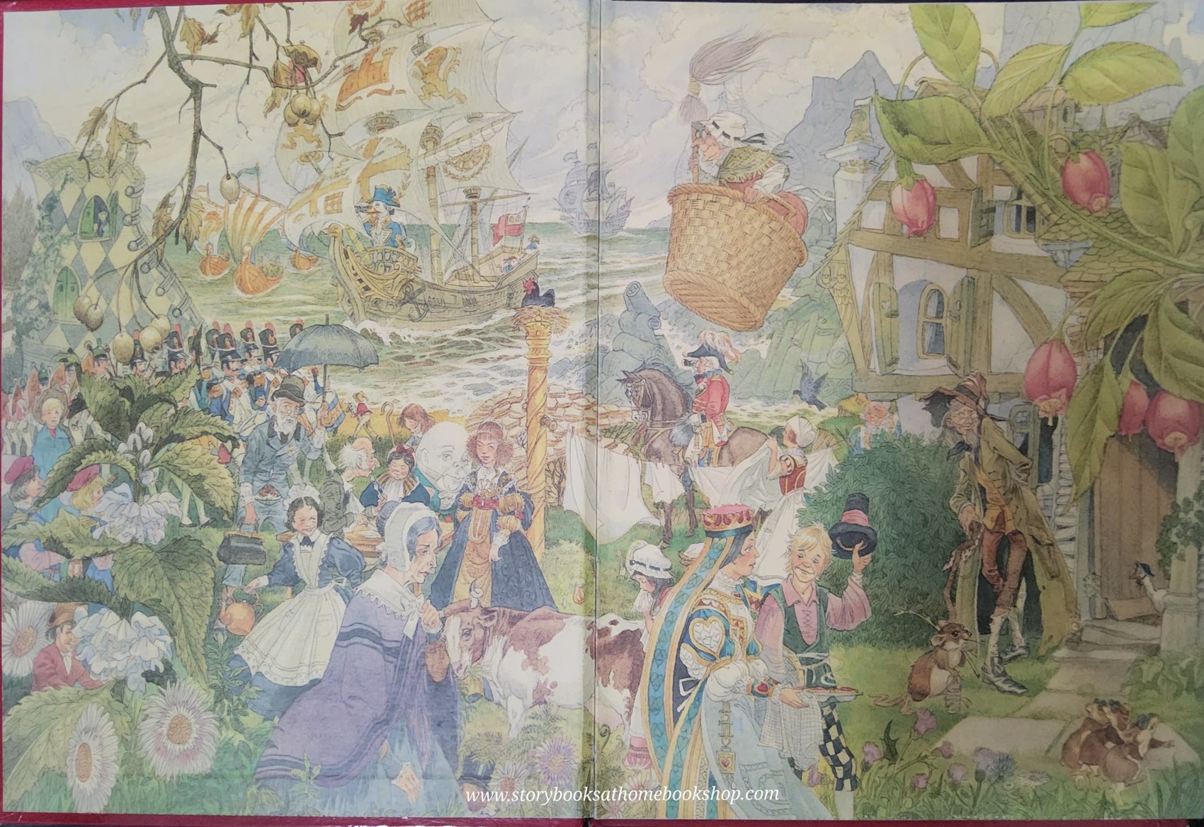 หนังสือนิทานปกแข็ง** 🍅🍓NURSERY RHYMES ILLUSTRATED BY ERIC KINCAID