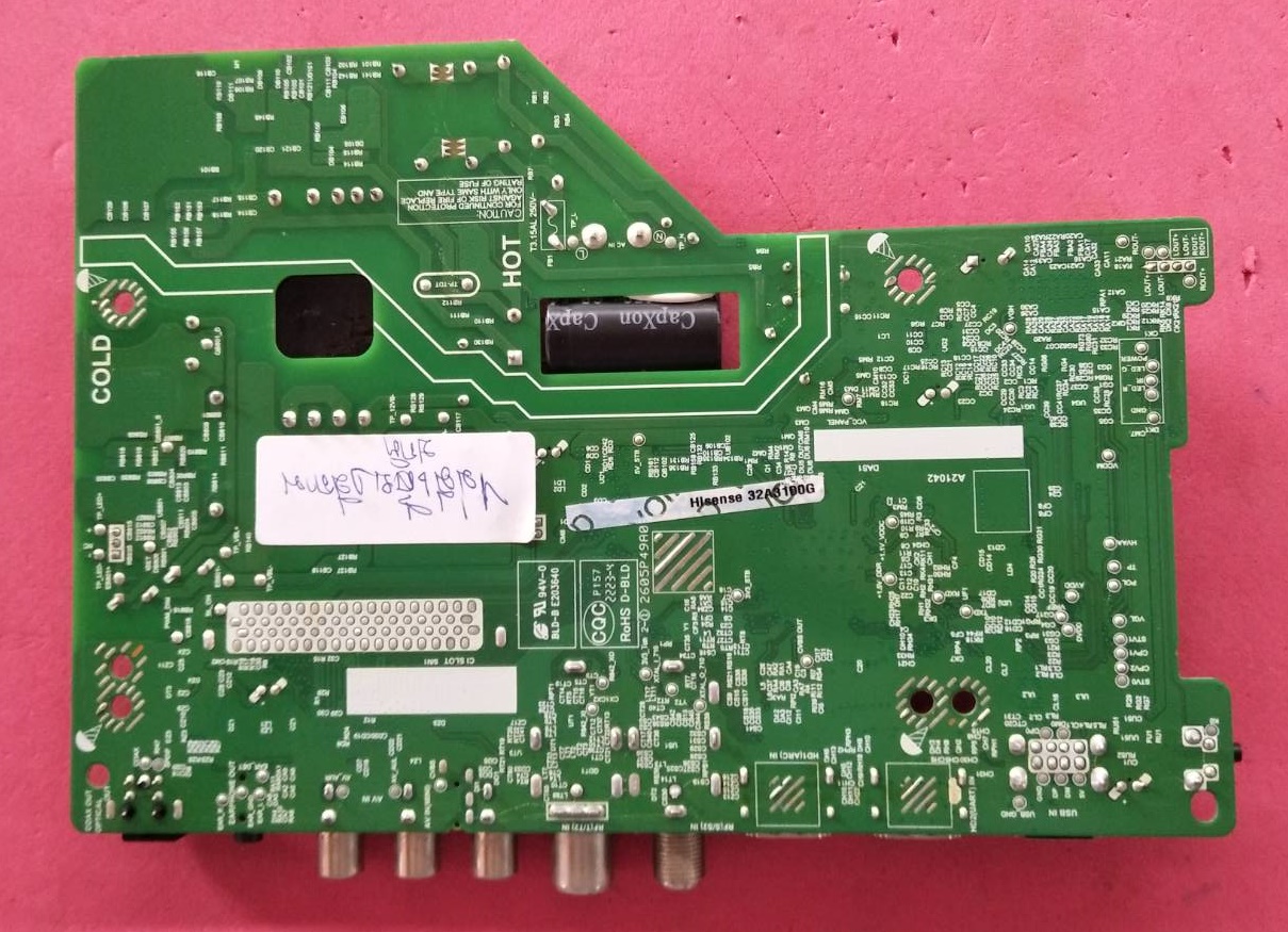 เมนบอร์ดทีวี Hisense ไฮเซน ของแท้ถอดจากเครื่อง รุ่น 32A3100G