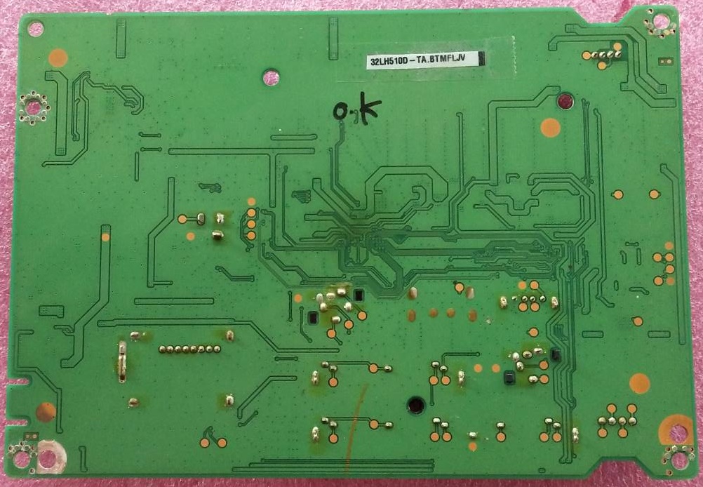 เมนบอร์ดทีวี LG แอลจี ของแท้ถอดจากเครื่อง รุ่น 32LH510D