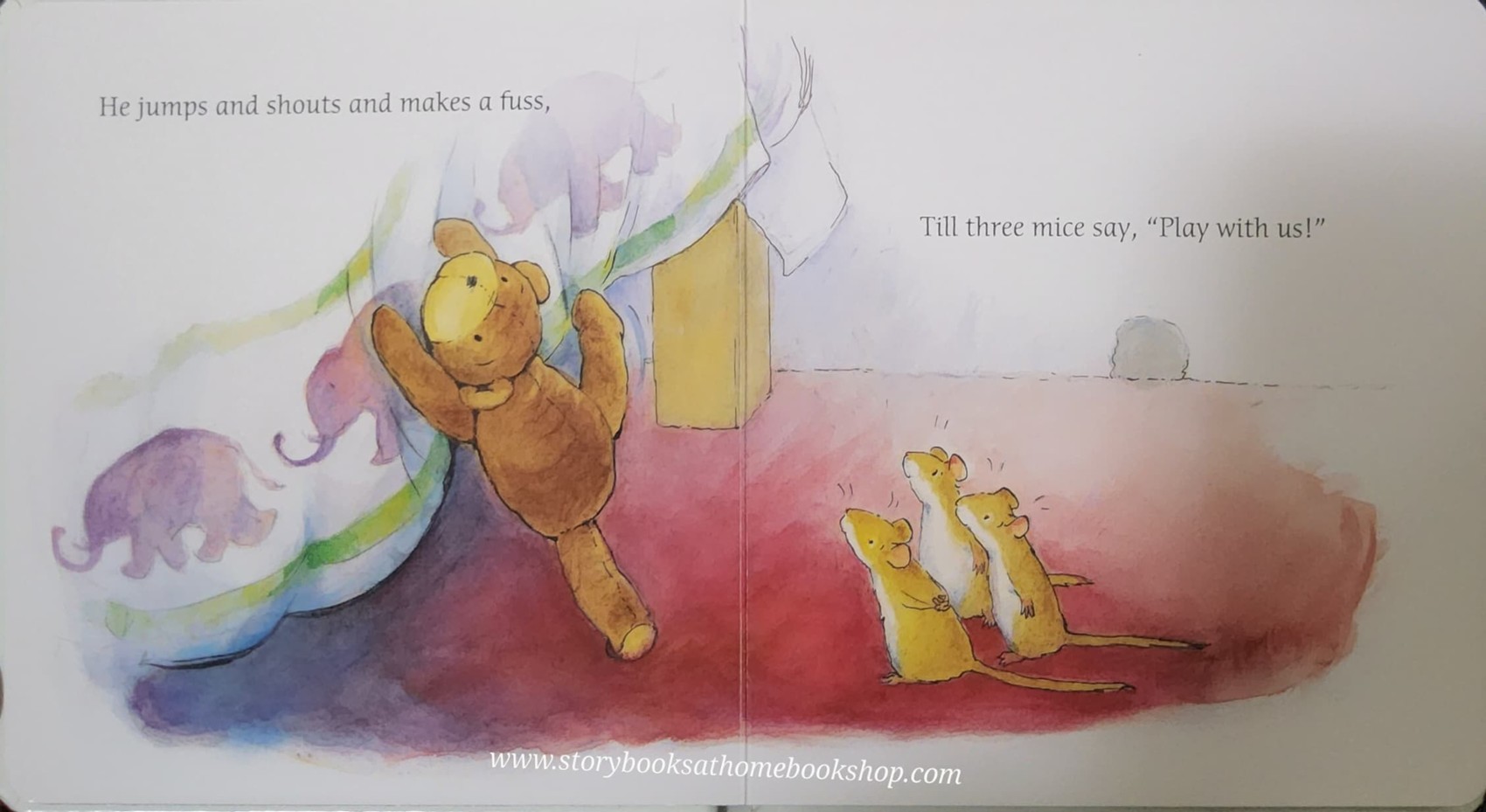 BOARD BOOK** 🍅🍅ONE TED FALLS OUT OF BED BY JULIA DONALDSON