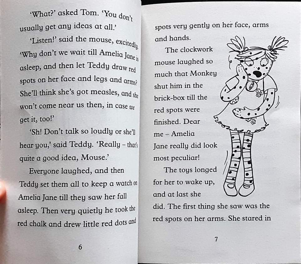 วรรณกรรมเยาวชน** ** หนังสือนิทานปกอ่อน** 🍅🍓Good Idea Amelia Jane by Enid Blyton