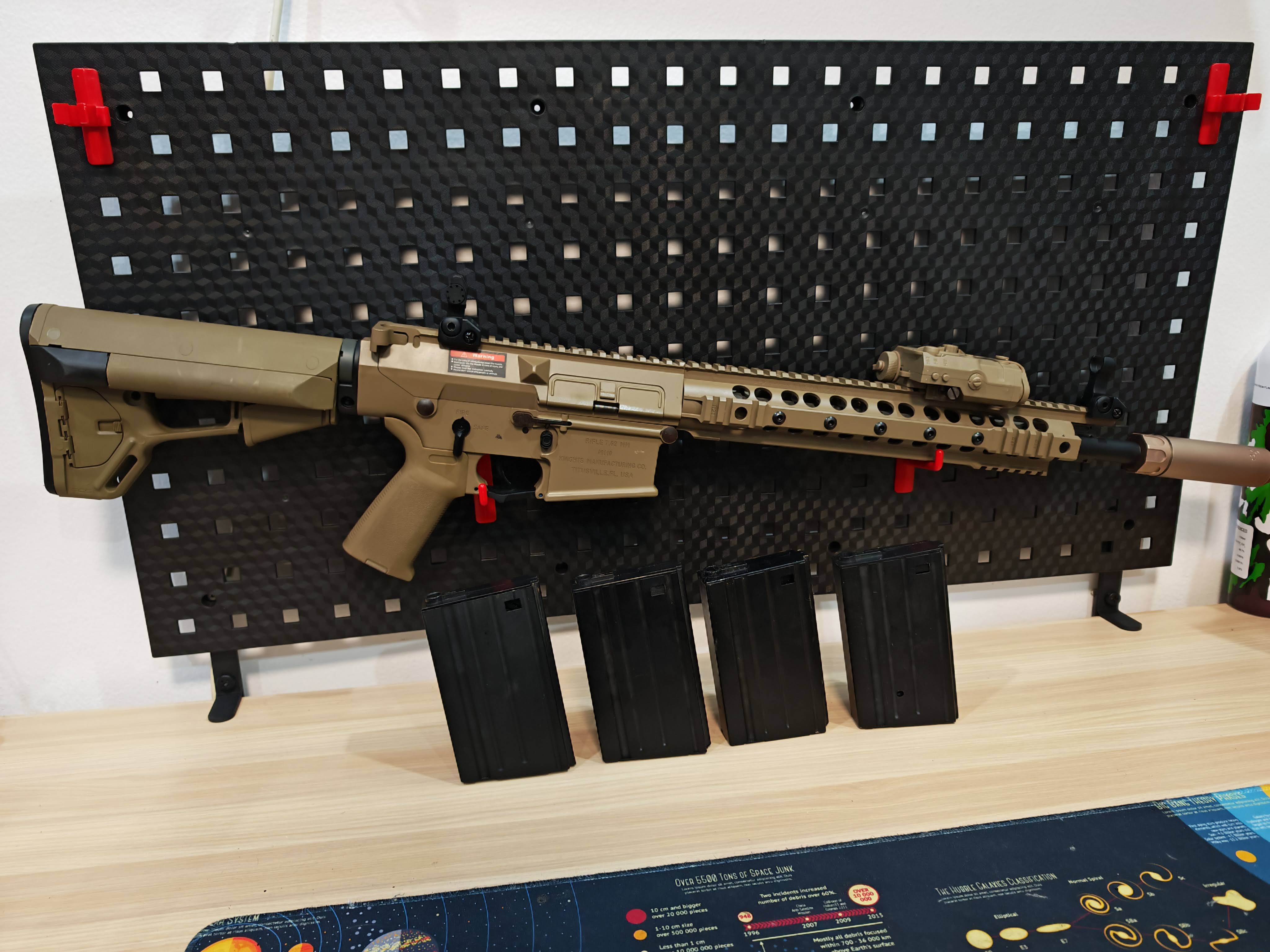 E&C 902-1 S2 M110 K1 Carbine บอดี้โลหะ Jr.Custom Gen 2 AEG BB Gun บีบีกัน Airsoft Gun ปืนอัดลม ปืนยาวไฟฟ้า มือสอง