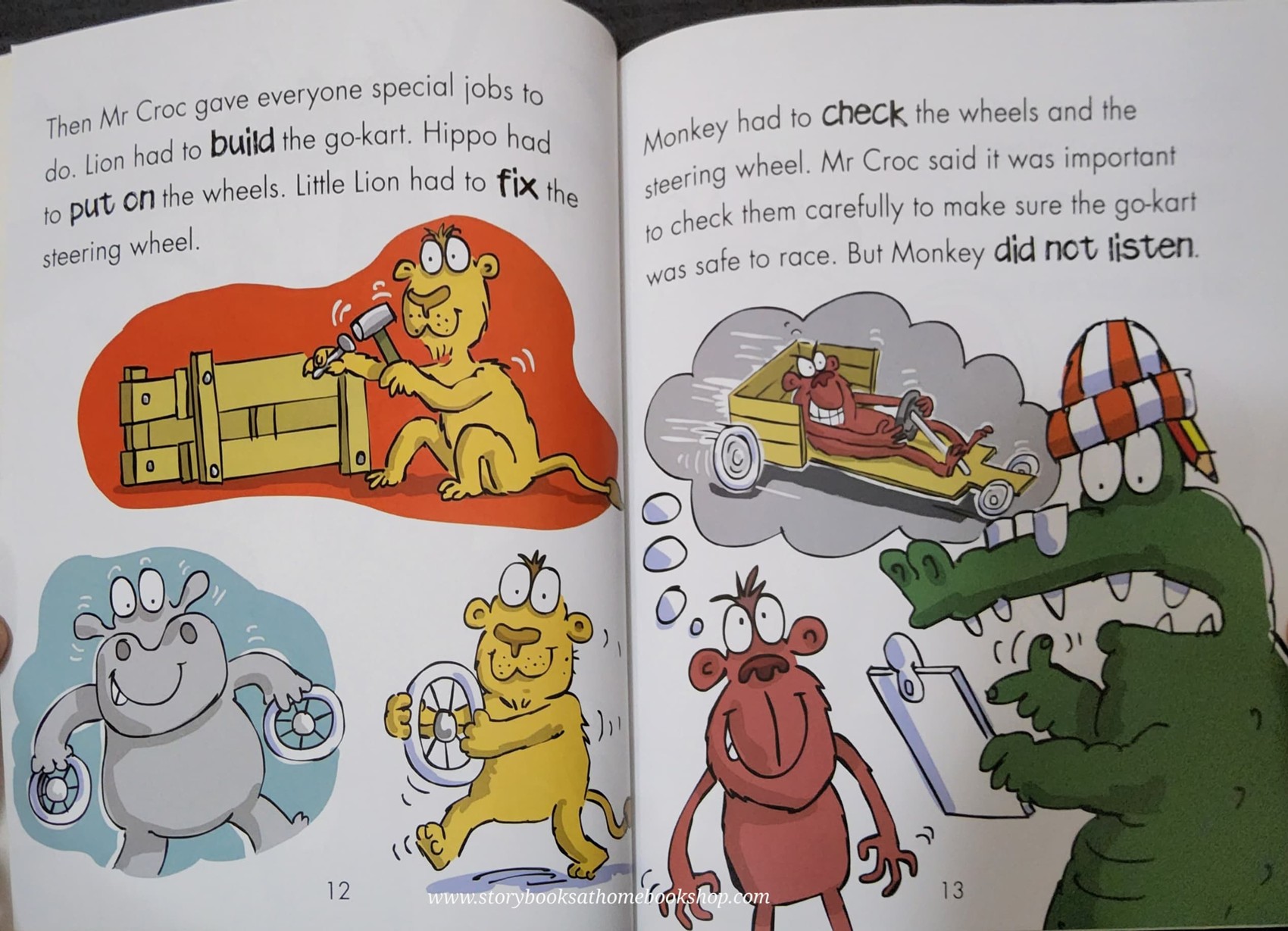 หนังสือนิทานปกอ่อน** 🍅🍅BEHAVIOUR MATTERS: MONKEY NEEDS TO LISTEN A BOOK ABOUT PAYING ATTENTION BY SUE GRAVES AND TREVOR DUNTON