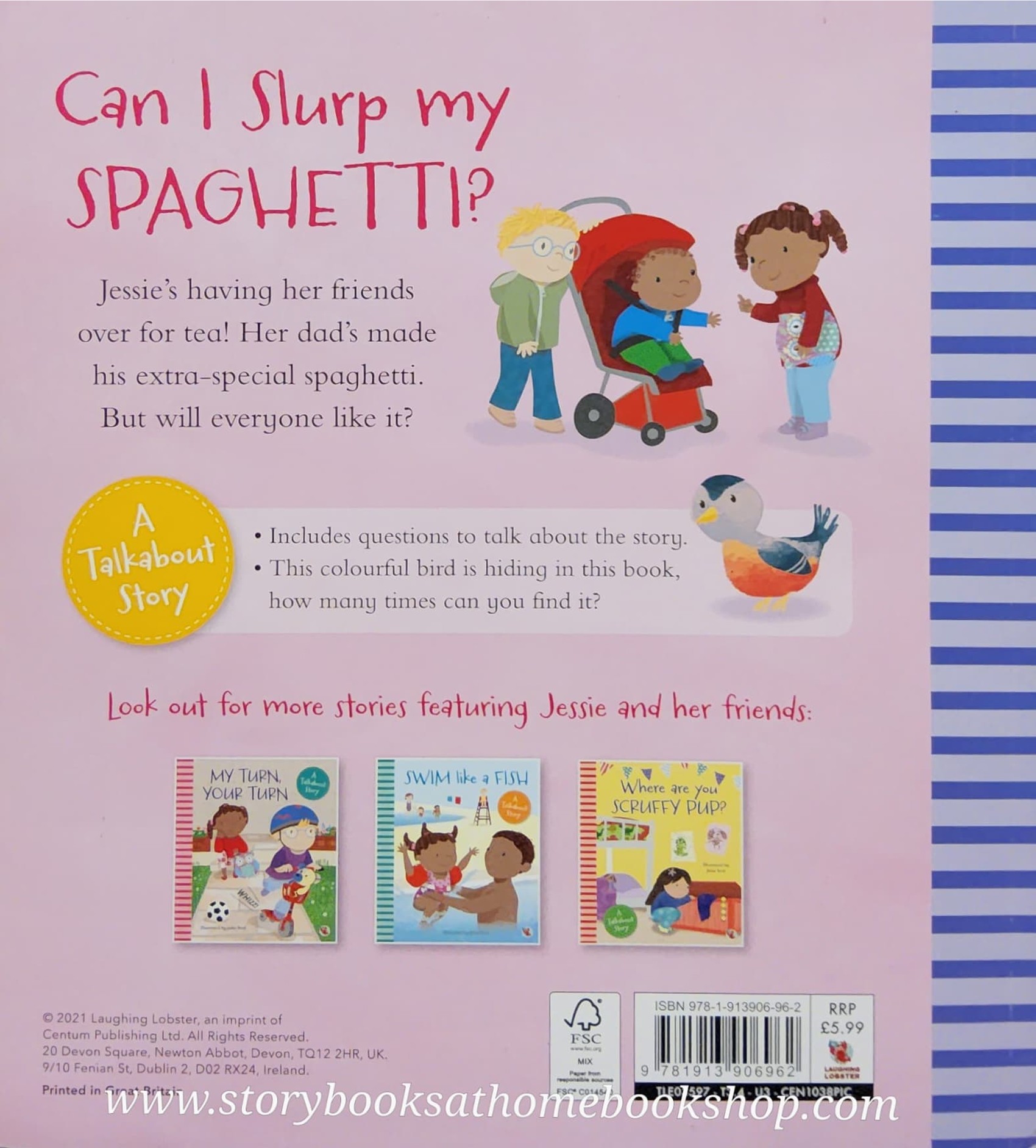 หนังสือนิทานปกอ่อน** 🍅🍓CAN I SLURP MY SPAGHETTI?♥️♥️