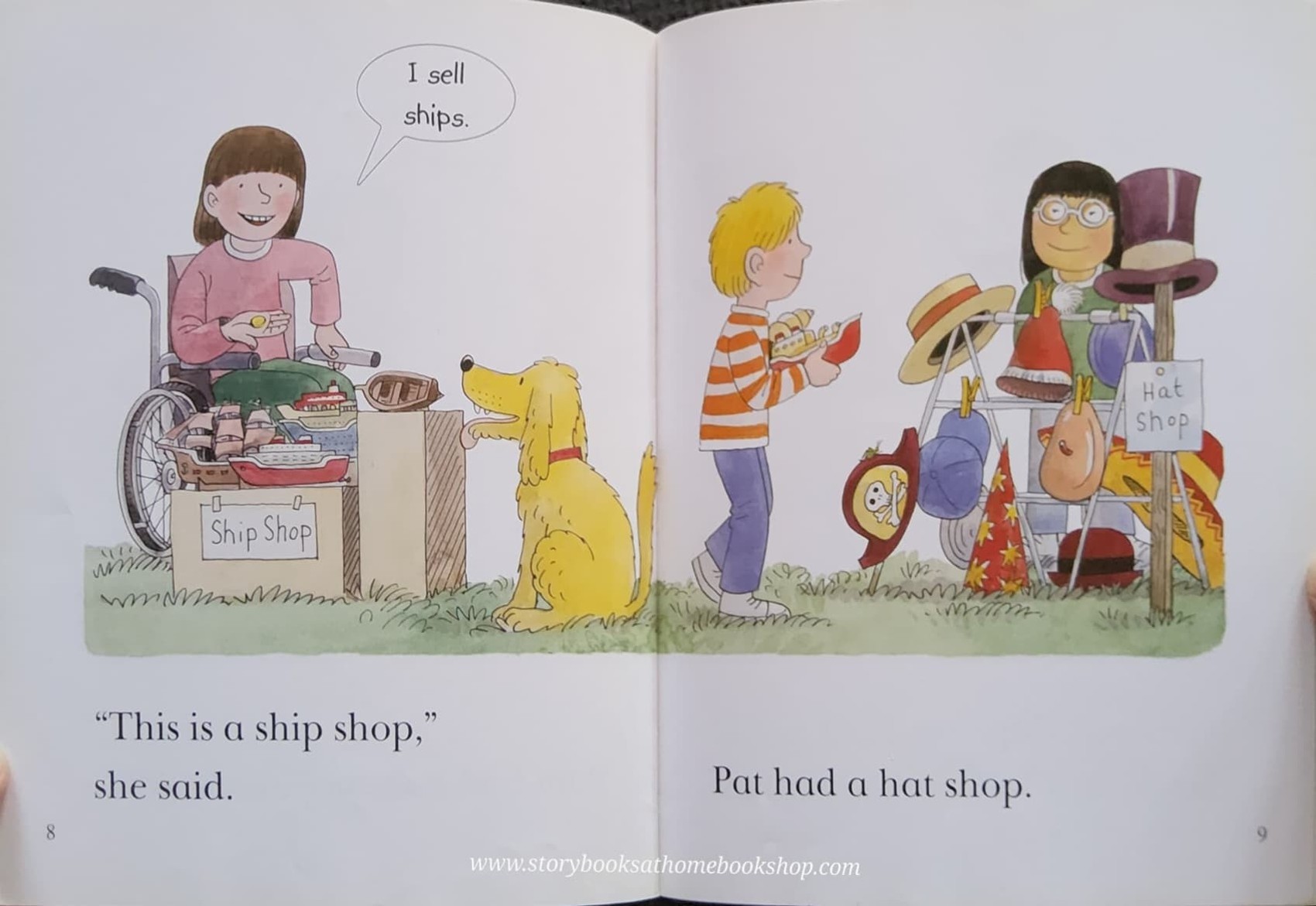 หนังสือนิทานปกอ่อน** 🍓🍓Biff Chip&Kipper:Phonics Level3:SHOPS