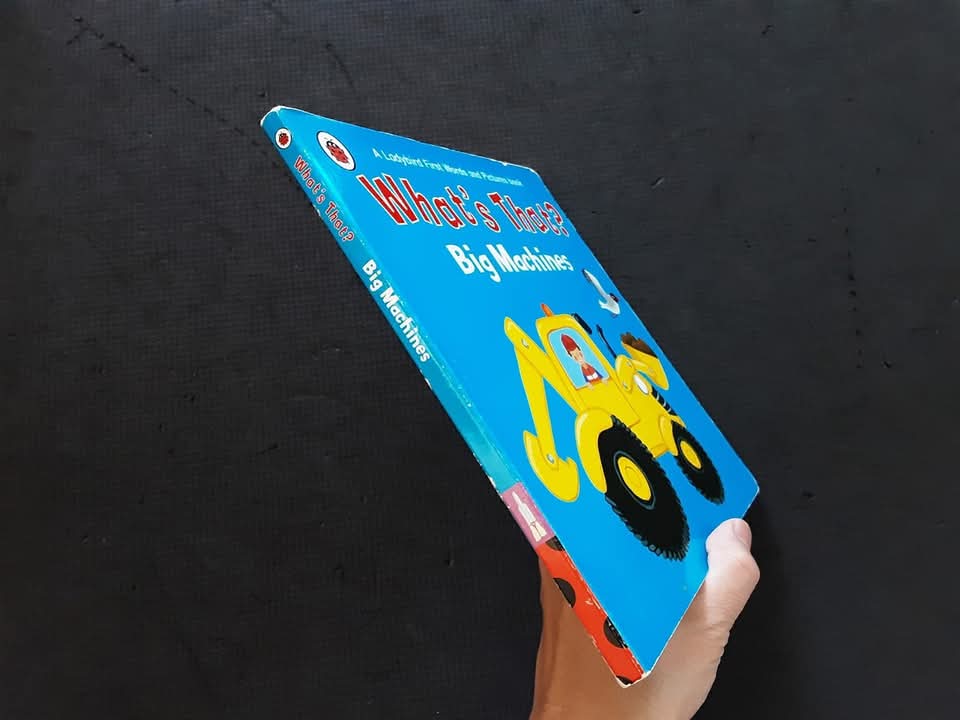 BOARD BOOK** 🍅🍓WHAT'S THAT? BIG MACHINES