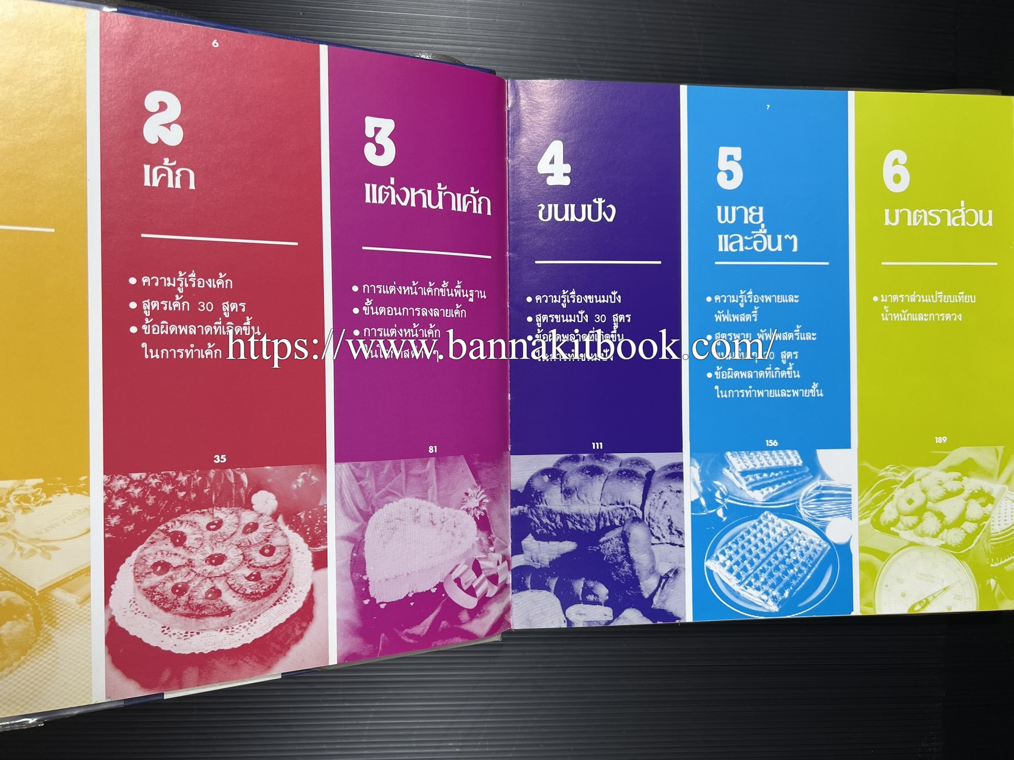 ตำราทำขนม จากแป้งสาลี (4 เล่ม) โรงเรียนสอนการผลิตอาหารและขนมอบ (UFM Baking & Cooking School (ตำราทำขนมอบ เค้ก เบเกอรี่ ของว่างในตำนาน).