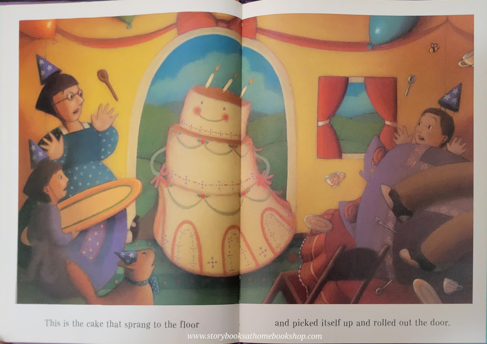 หนังสือนิทานปกแข็ง** 🍅THE MOUSE THE CAT,AND GRANDMOTHER'S HAT BY NANCY WILLARD