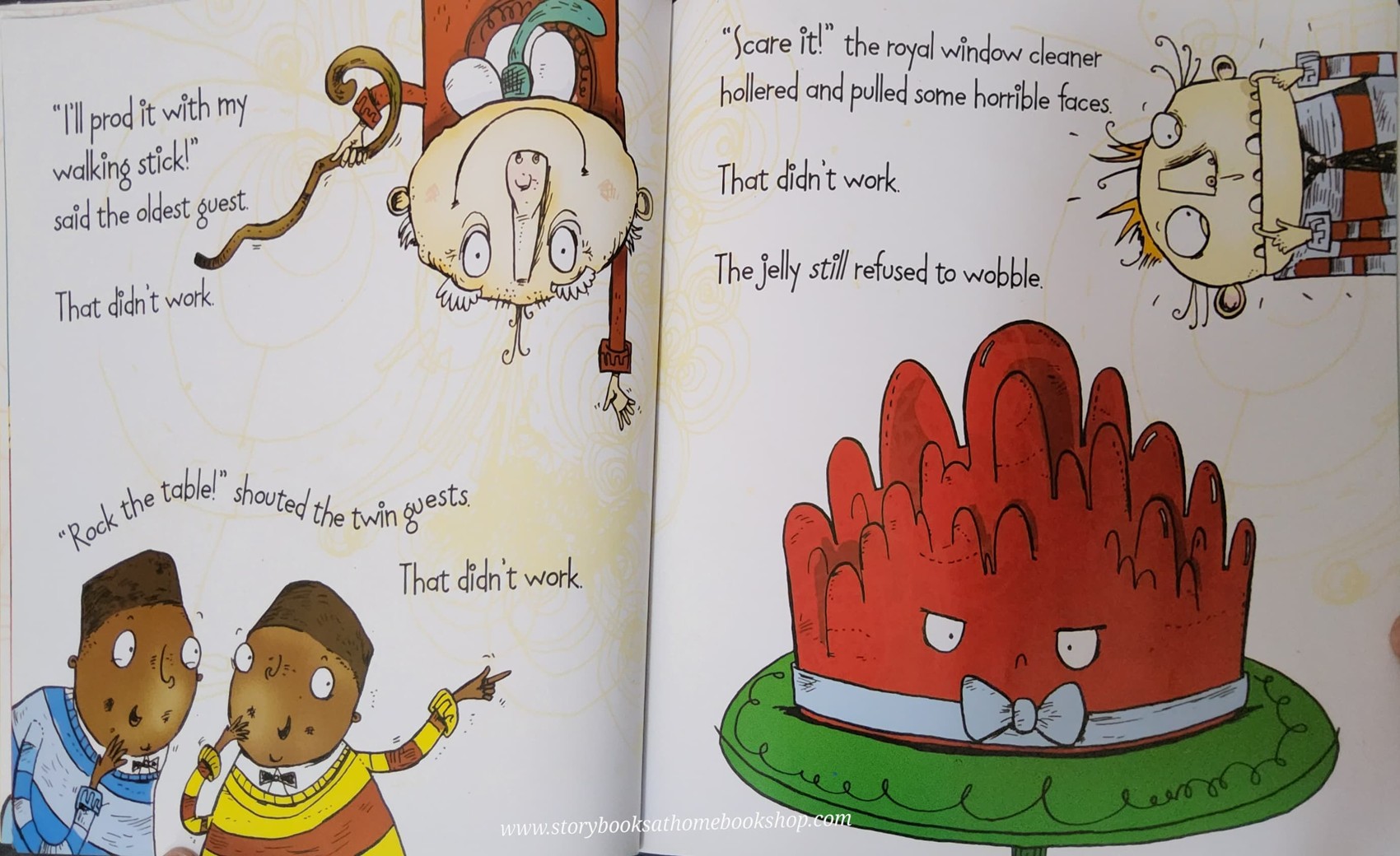 หนังสือนิทานปกอ่อน** ♥️THE JELLY THAT WOULDN'T WOBBLE