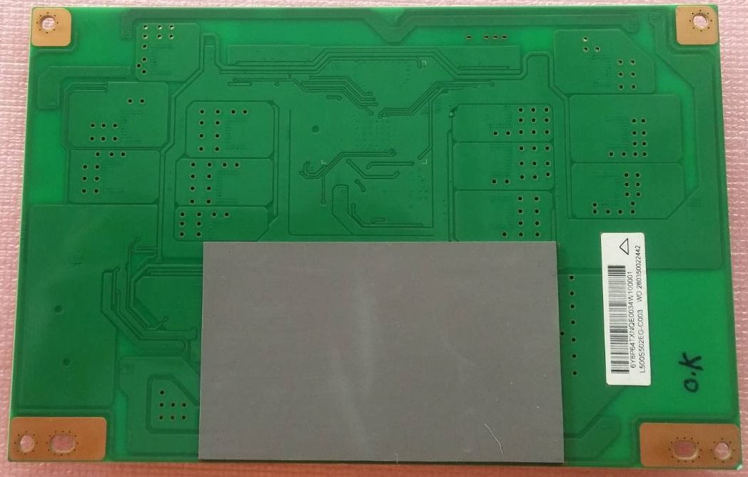 บอร์ดไดร์ LED ทีวี SHARP ชาร์ป TCL(ทีซีแอล) อะไหล่แท้/มือสองพร้อมใช้งาน รุ่นLED50E6800 LC-50UE630X พาร์ทC500S05E02A/L500S502EG-C003