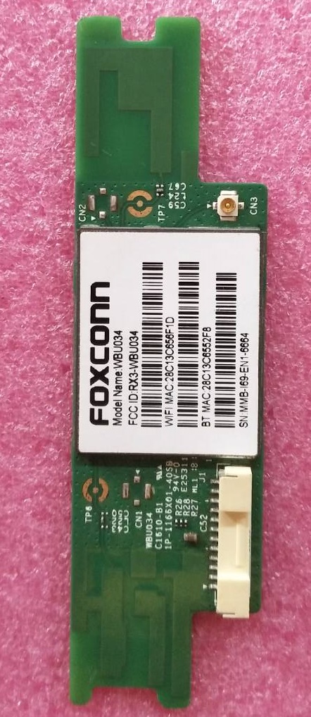 ตัวรับสัญญาน WIFI SHARP (ชาร์ป) อะไหล่แท้/มือสองพร้อมใช้งาน รุ่น LC-40SA5500X พาร์ทRUNTKB588WJQZ