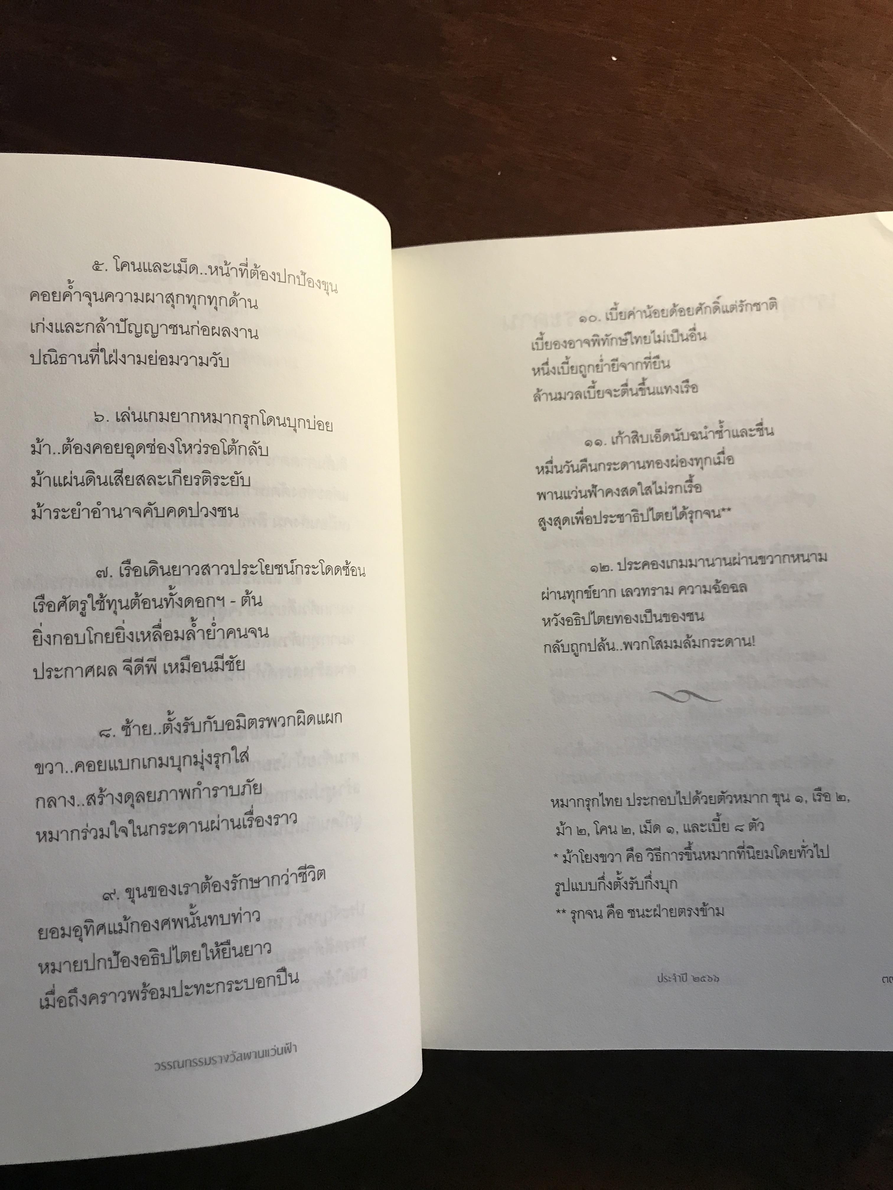 การปรากฏตัวของเงาดำข้างศาลเจ้า รวมผลงานรางวัล พานแว่นฟ้า ประจำปี 2566 จัดพิมพ์โดย สำนักงานเลขาธิการสภาผู้แทนราษฎร ➡️ WA4