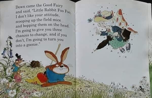 หนังสือนิทานปกอ่อน** 🍅🍓Little Rabbit Foo Foo