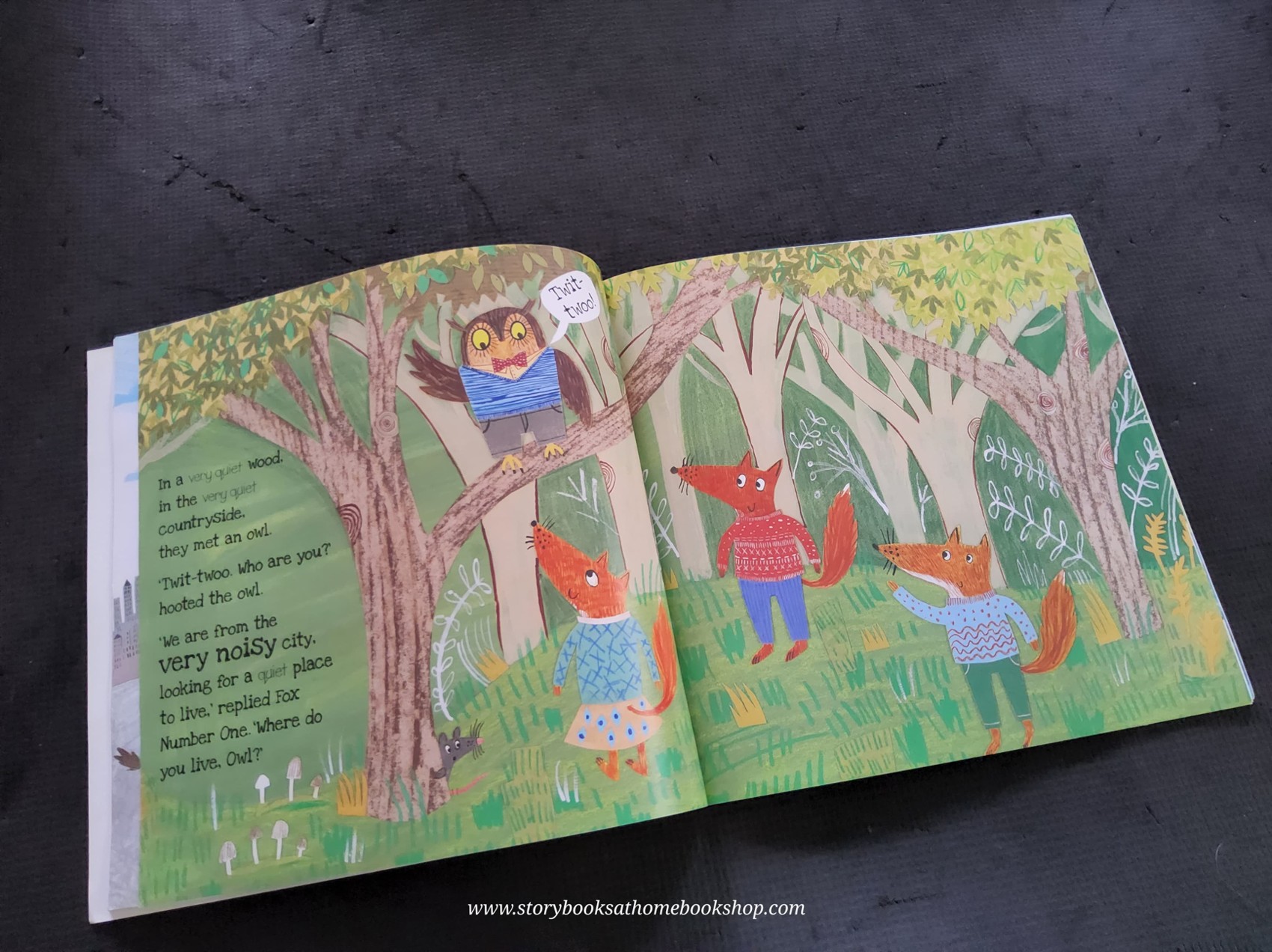 หนังสือนิทานปกอ่อน** 🍅THE VERY NOISY FOXES BY AMY HUSBAND♥️