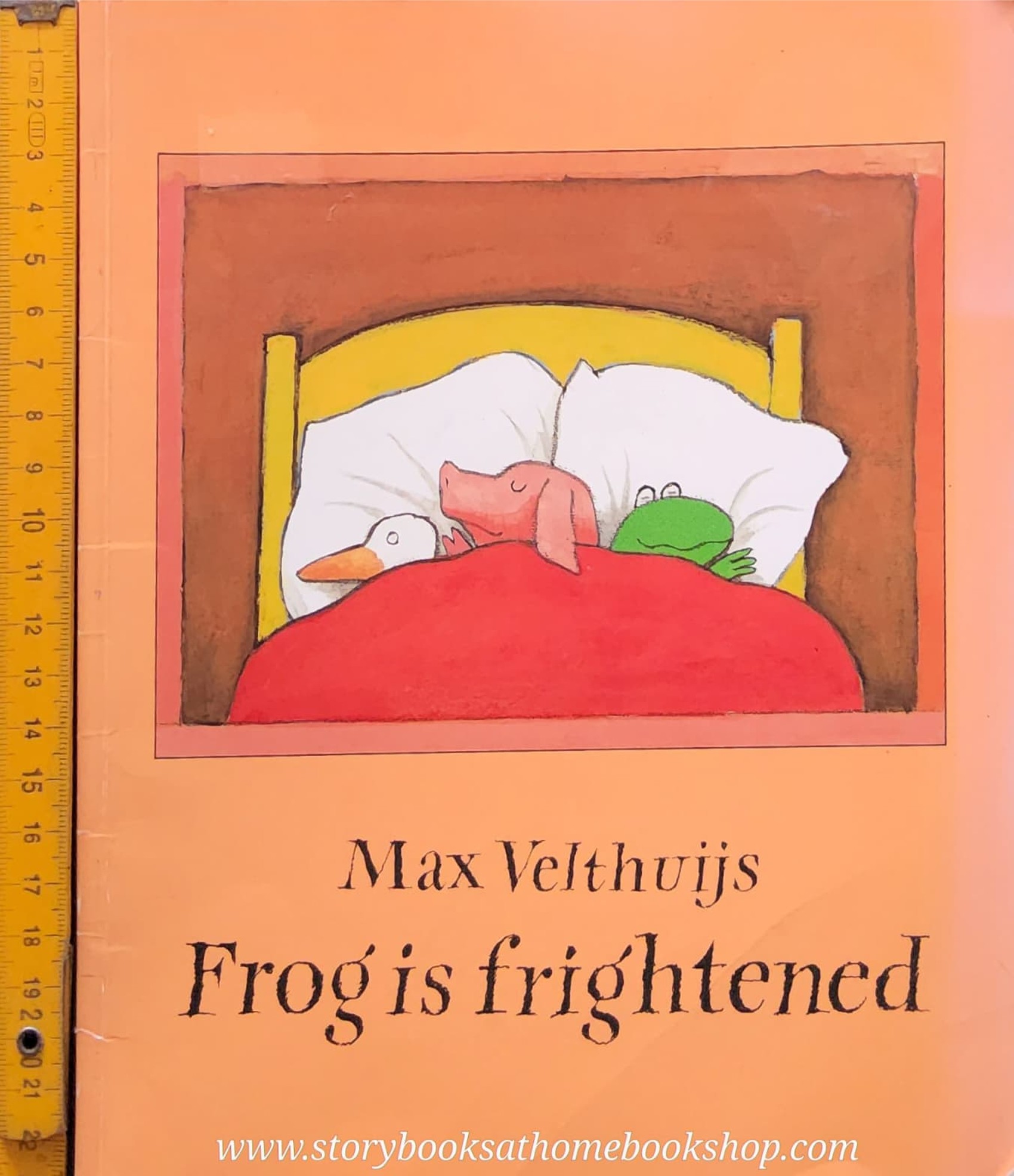 หนังสือนิทานปกอ่อน** 🍅🍓FROG IS FRIGHTENED BY MAX VELTHUIJS