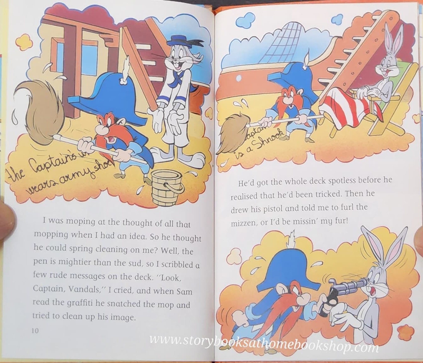 หนังสือนิทานปกแข็ง** 🍅🍅BUGS BUNNY IN MUTINY ON THE BUNNY