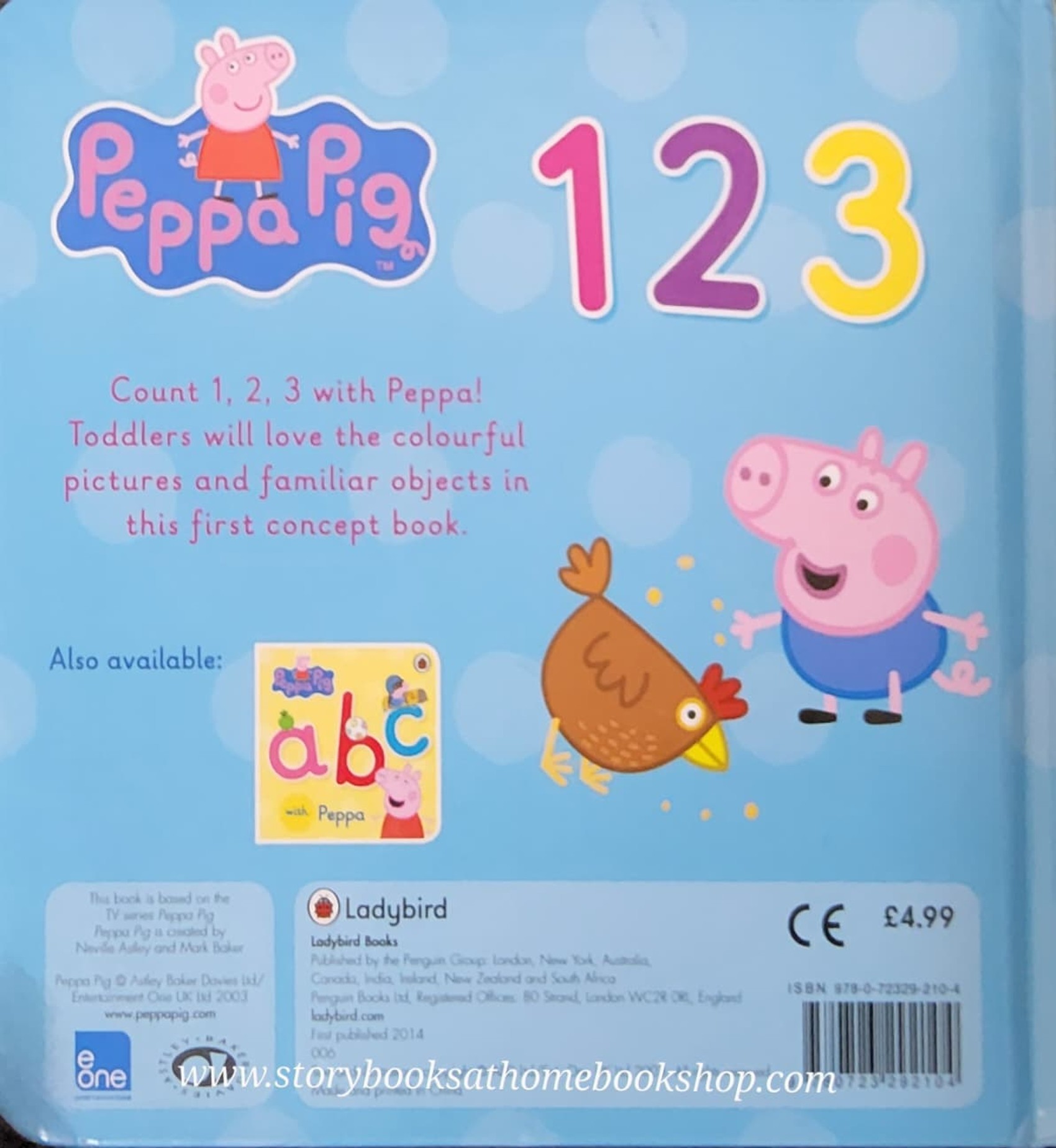 BOARD BOOK** ♥️PEPPA PIG 123 WITH PEPPA
