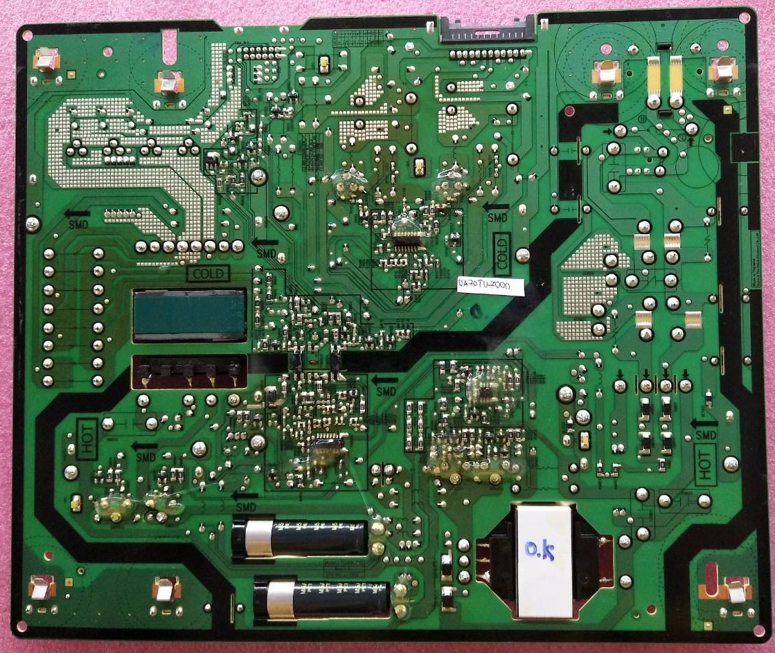 เพาเวอร์ซัพพลายทีวีซัมซุง SAMSUNG ของแท้ถอดจากเครื่อง พาร์ทBN44-01056A ใช้กับรุ่น UA70TU7000K UA75TU7000K UA75TU8000K UA75TU8100K