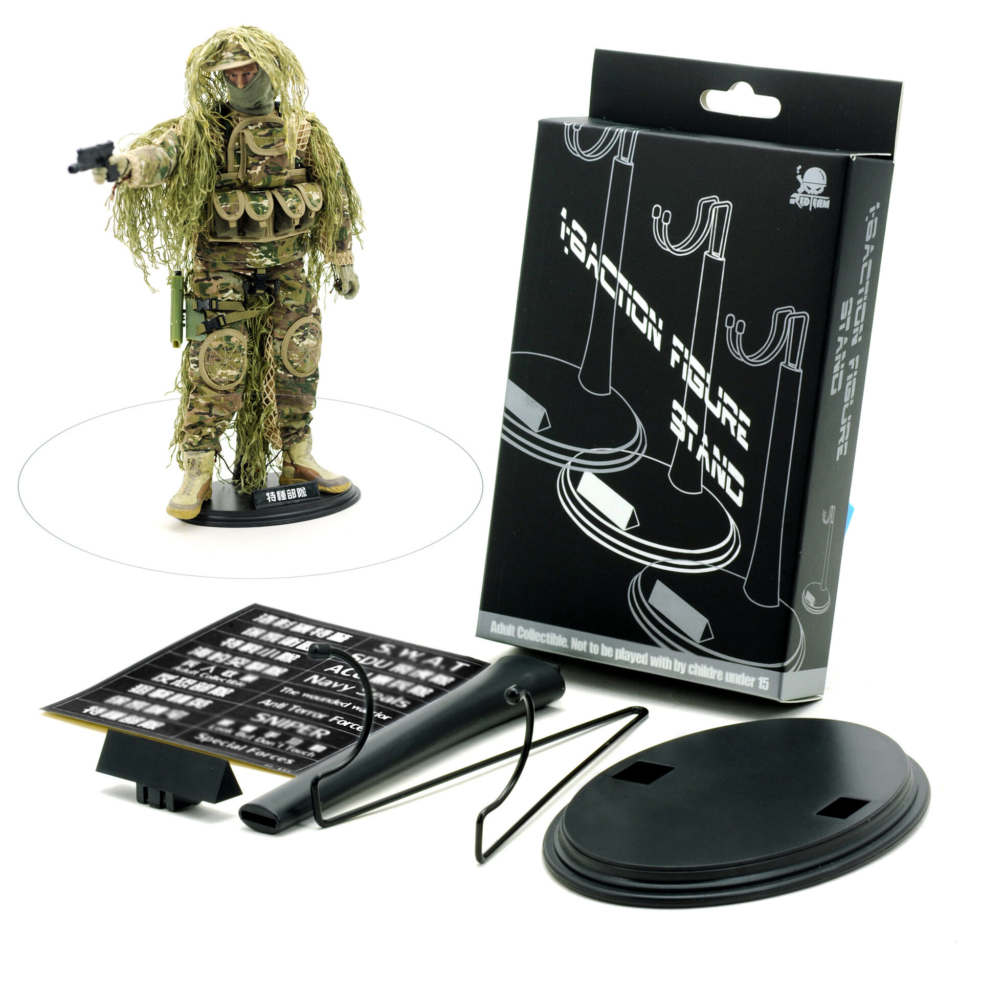 1/6 action figure stand ฐานขาตั้ง 1/6 สําหรับฟิกเกอร์ โมเดล