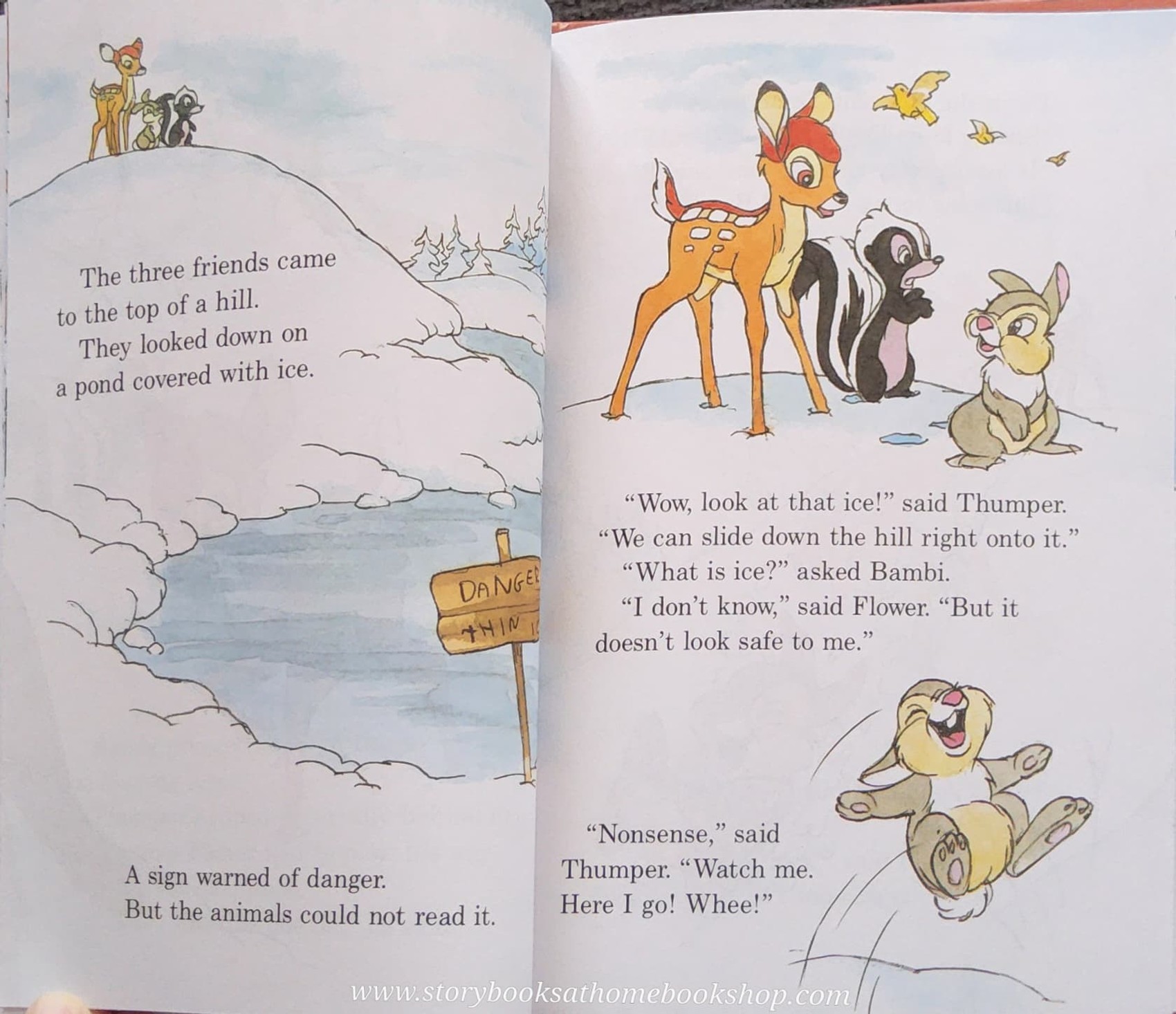 หนังสือนิทานปกแข็ง ** 🍓🍓DISNEY BAMBI and BIG SHOW