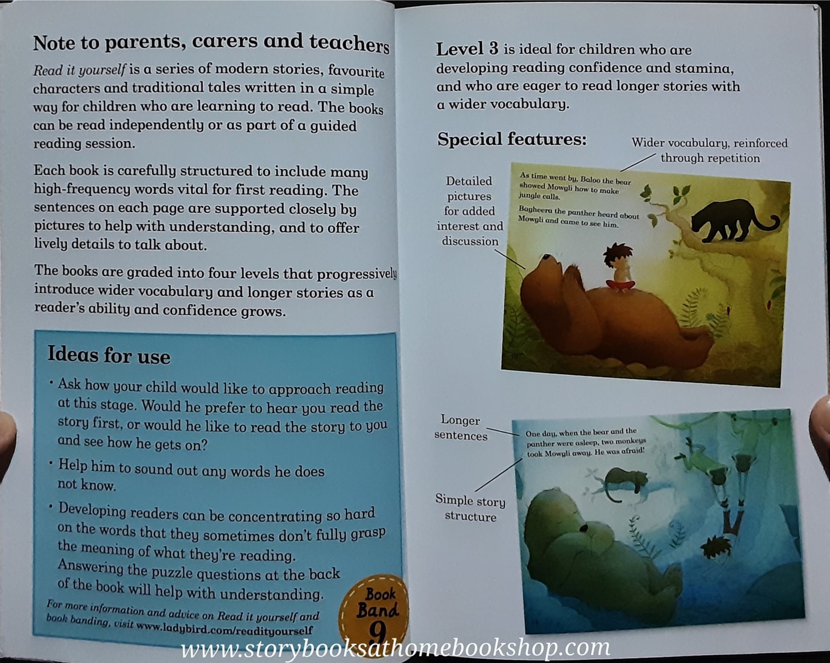 หนังสือนิทานปกอ่อน** ♥️READ IT YOURSELF: THE JUNGLE BOOK L.3♥️